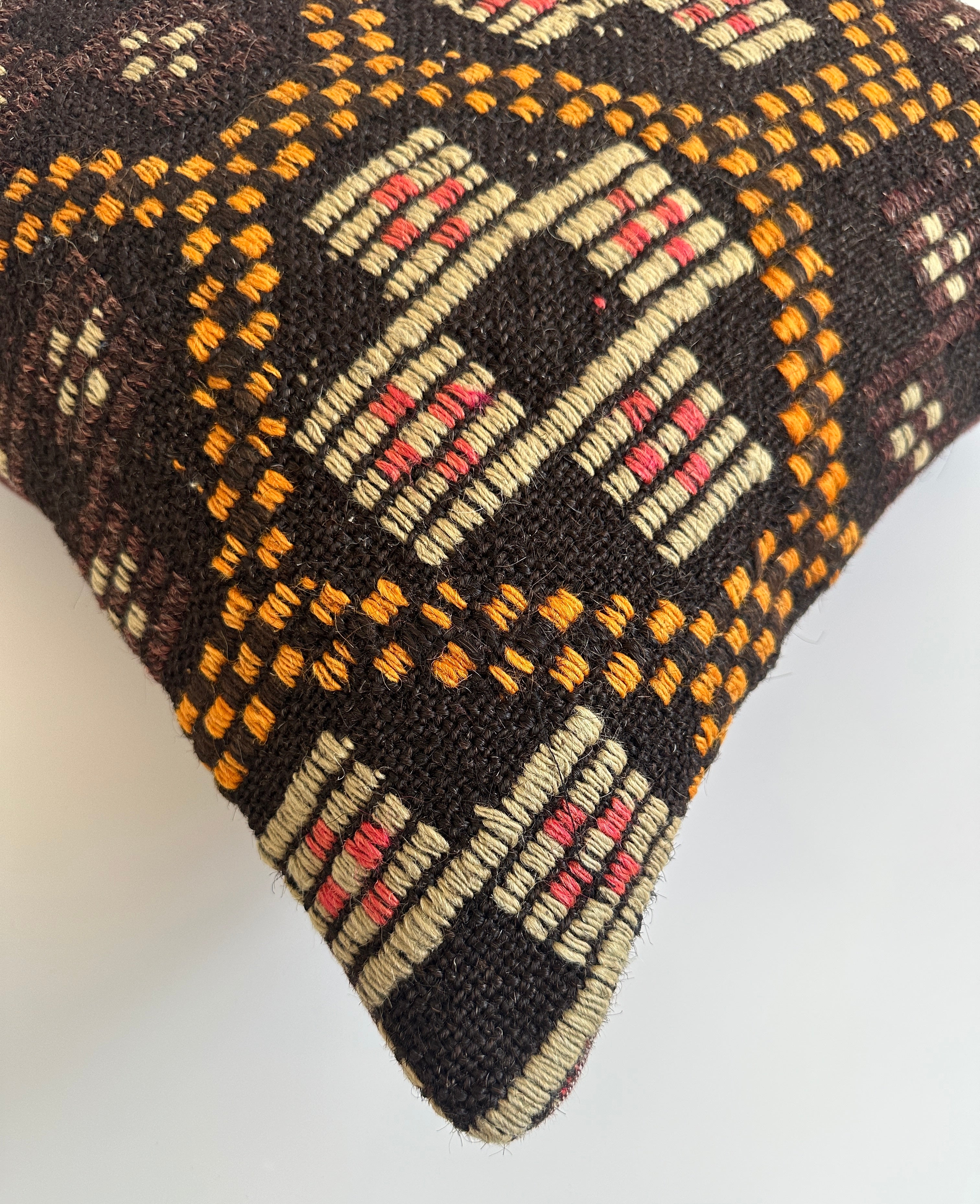 Handmade Multicolour Turkish Cushion Cover 20''x20'' / 50x50 CM