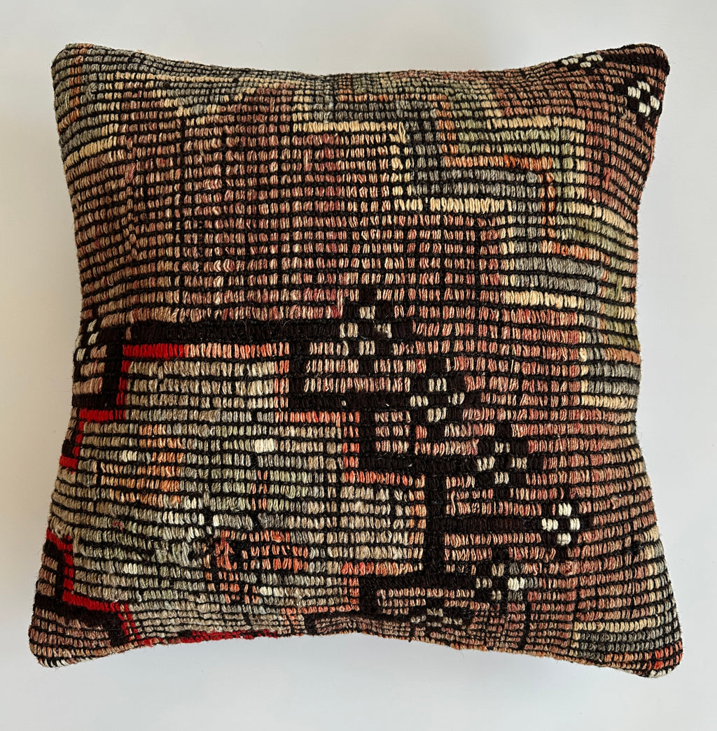 Handmade Multicolour Turkish Cushion Cover 20''x20'' / 50x50 CM