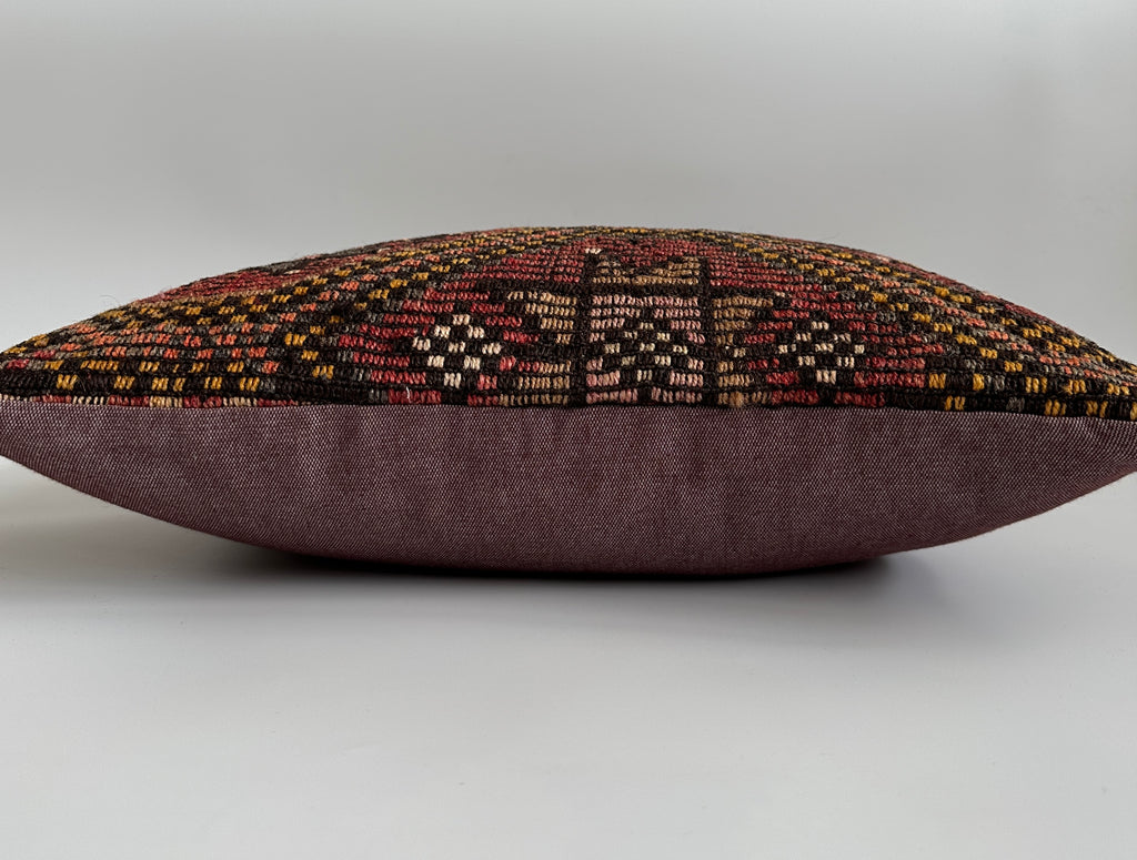 Handmade Multicolour Turkish Cushion Cover 20''x20'' / 50x50 CM