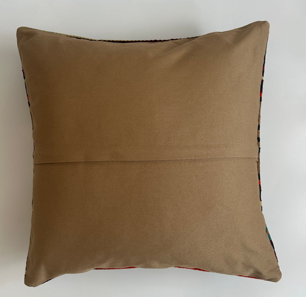 Handmade Multicolour Turkish Cushion Cover 20''x20'' / 50x50 CM
