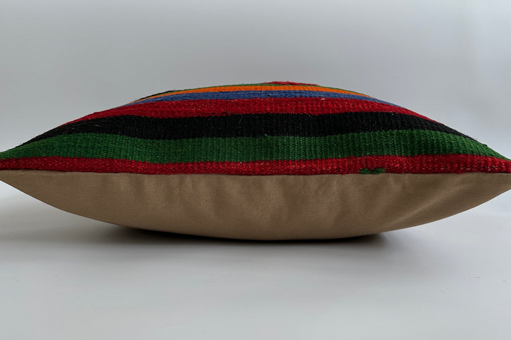 Handmade Multicolour Turkish Cushion Cover 20''x20'' / 50x50 CM