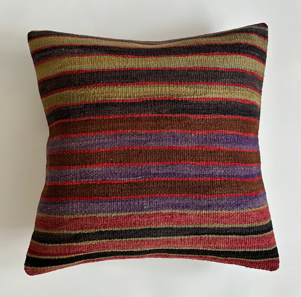 Handmade Multicolour Turkish Cushion Cover 20''x20'' / 50x50 CM