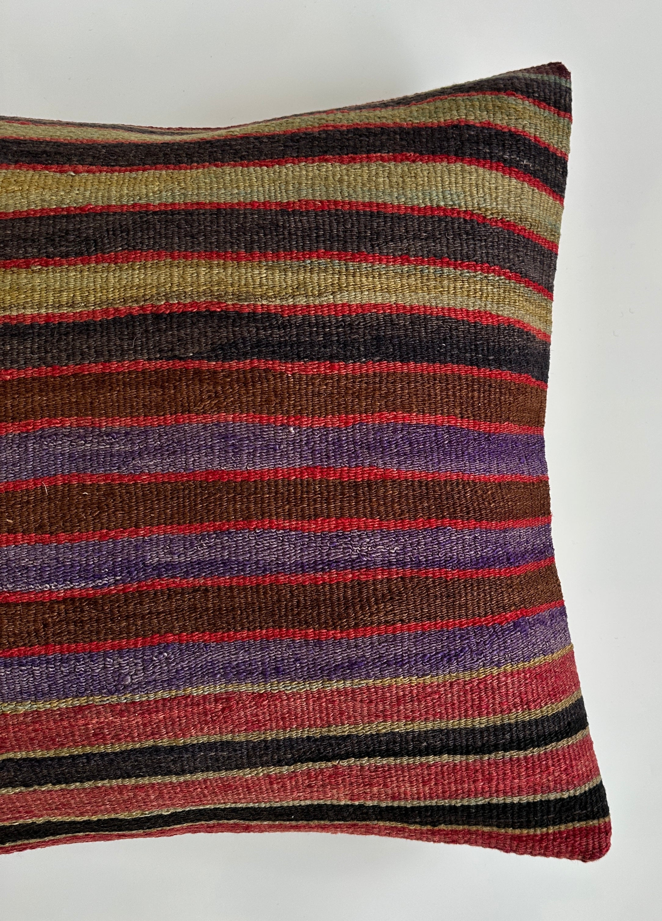 Handmade Multicolour Turkish Cushion Cover 20''x20'' / 50x50 CM