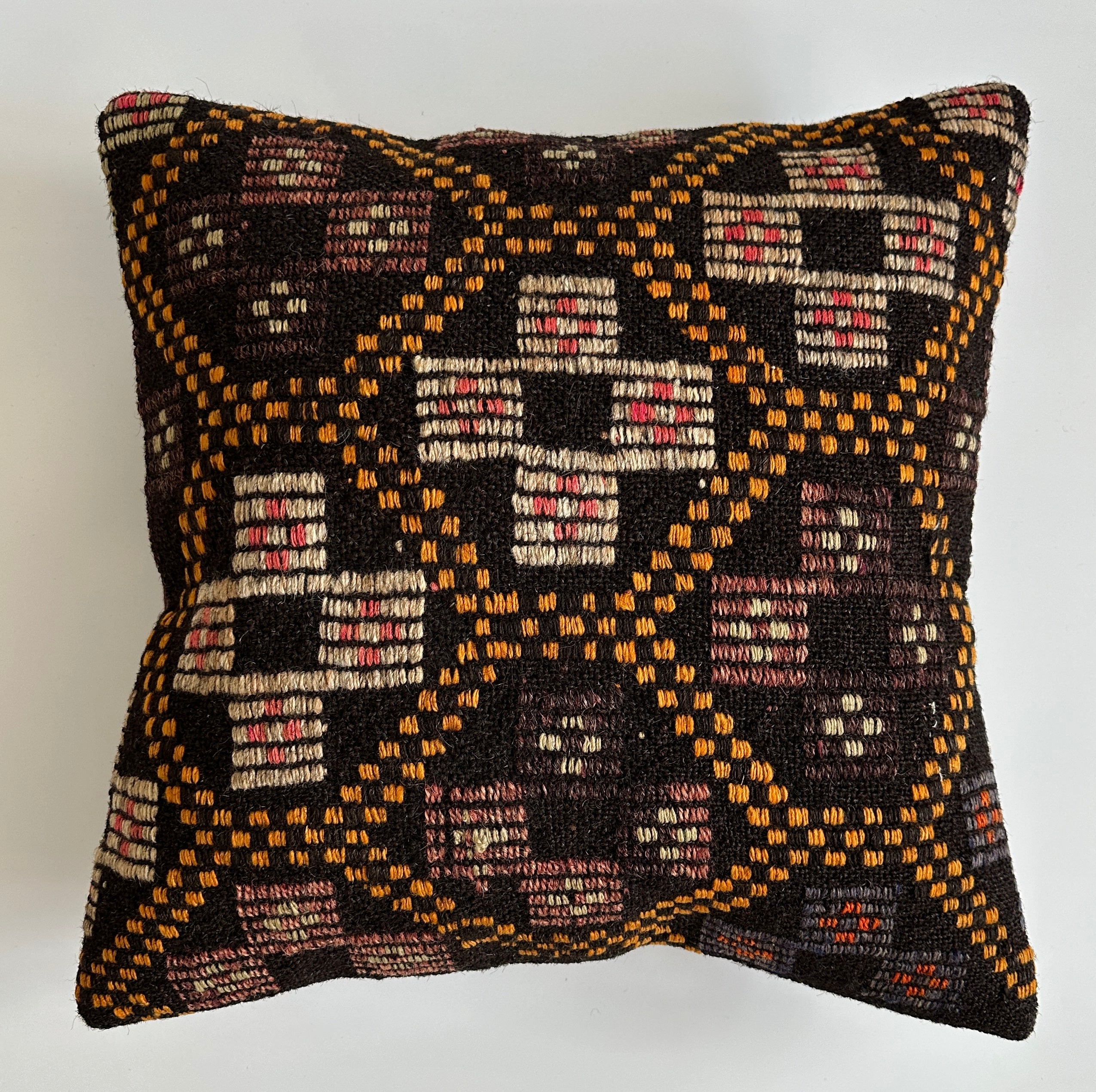 Handmade Multicolour Turkish Cushion Cover 20''x20'' / 50x50 CM