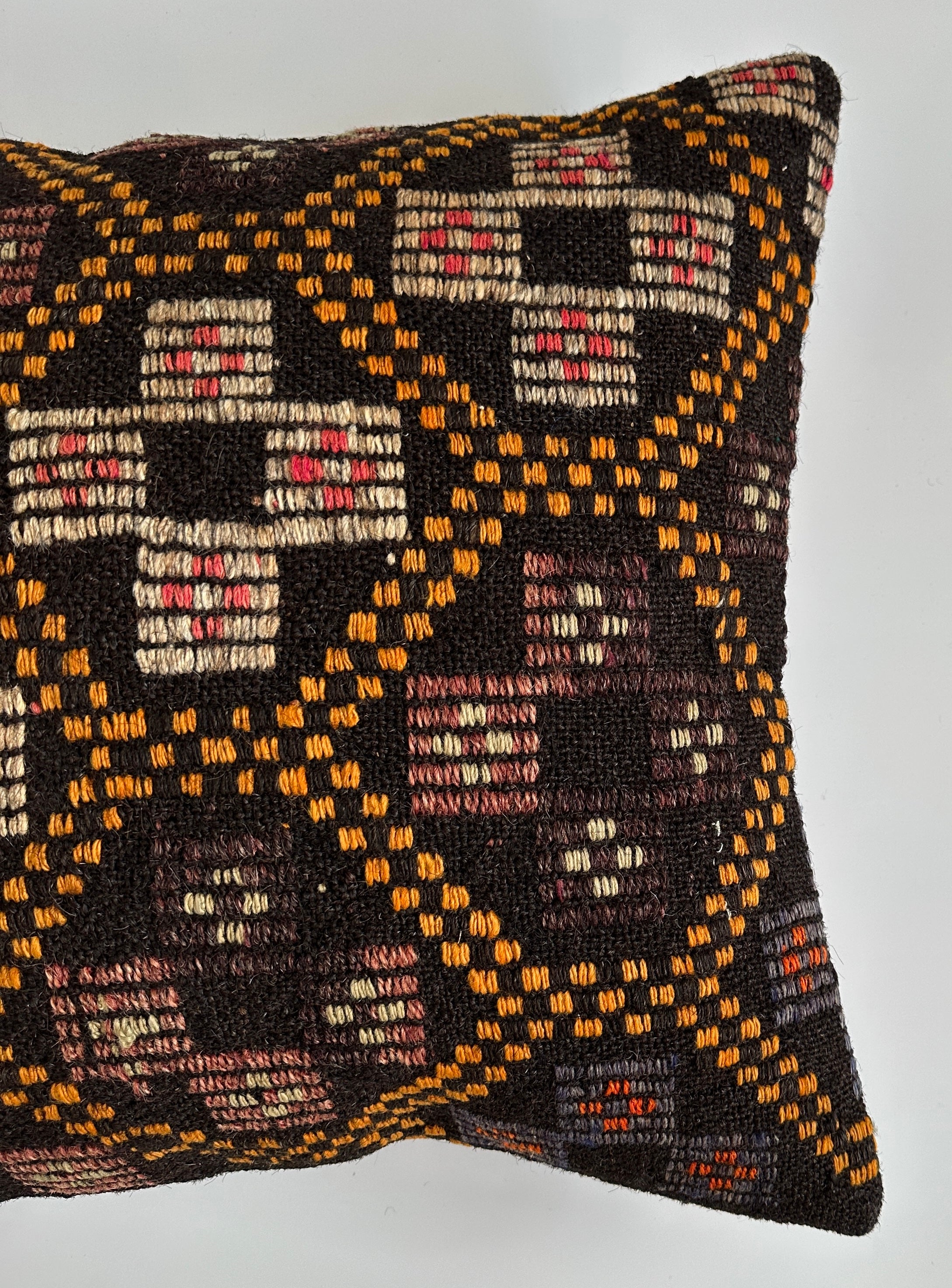 Handmade Multicolour Turkish Cushion Cover 20''x20'' / 50x50 CM