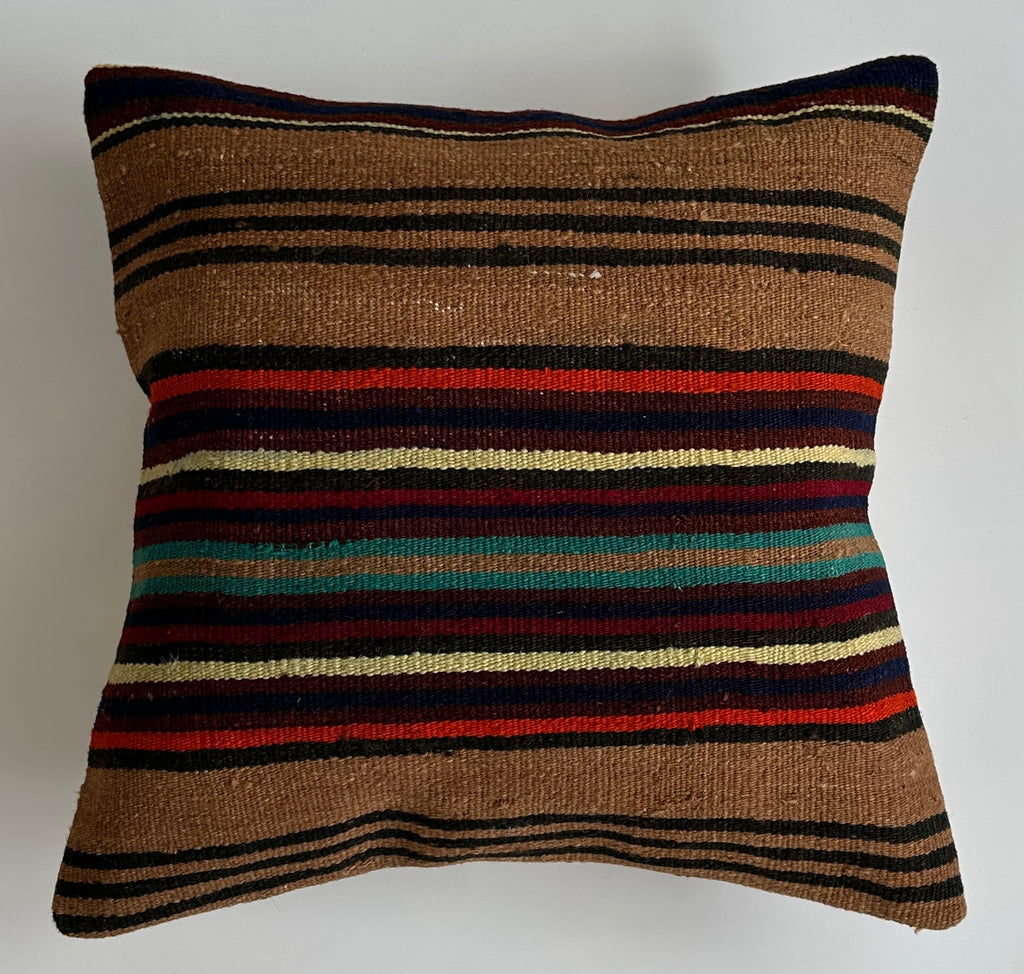 Handmade Multicolour Turkish Cushion Cover 20''x20'' / 50x50 CM