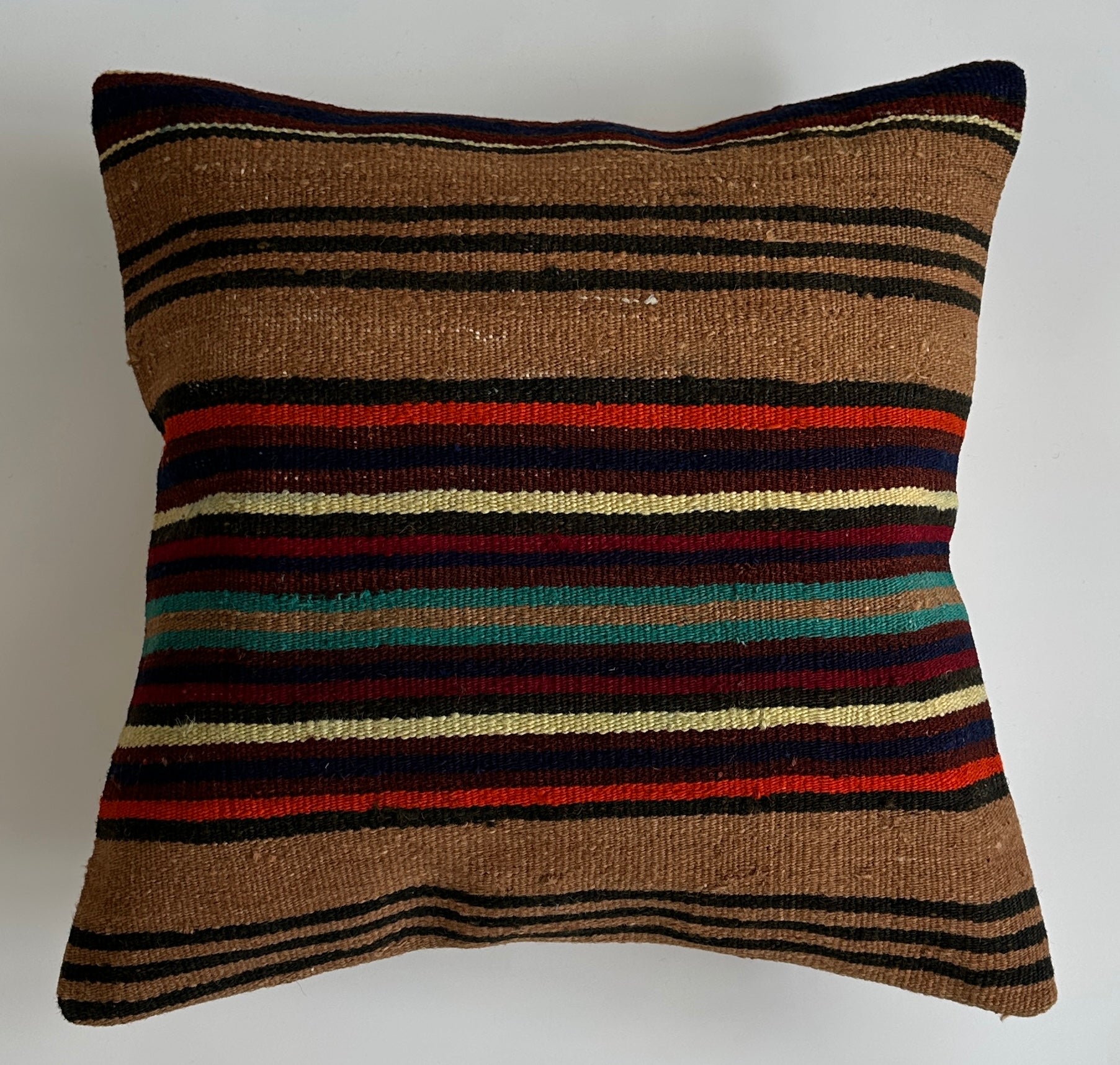 Handmade Multicolour Turkish Cushion Cover 20''x20'' / 50x50 CM