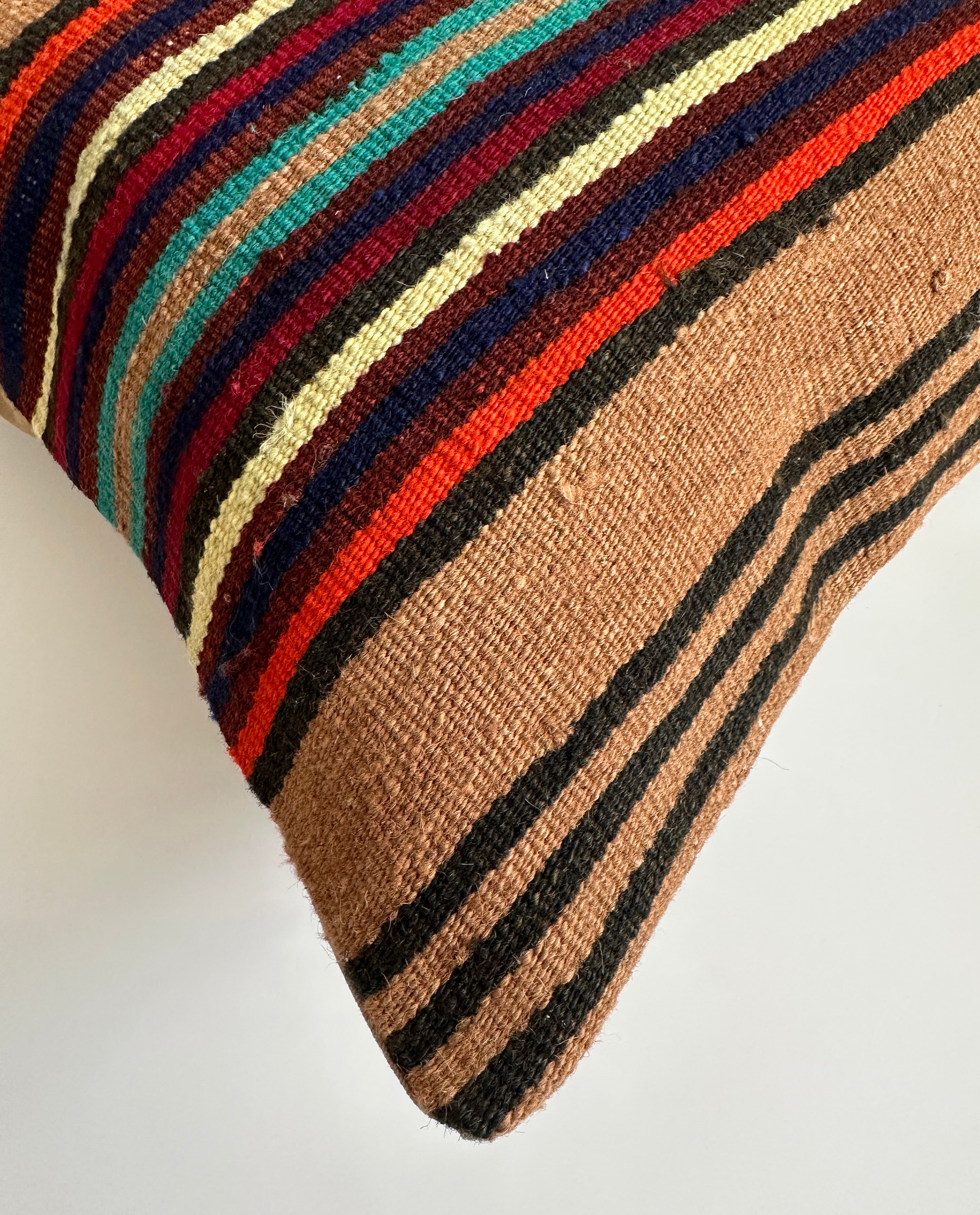 Handmade Multicolour Turkish Cushion Cover 20''x20'' / 50x50 CM