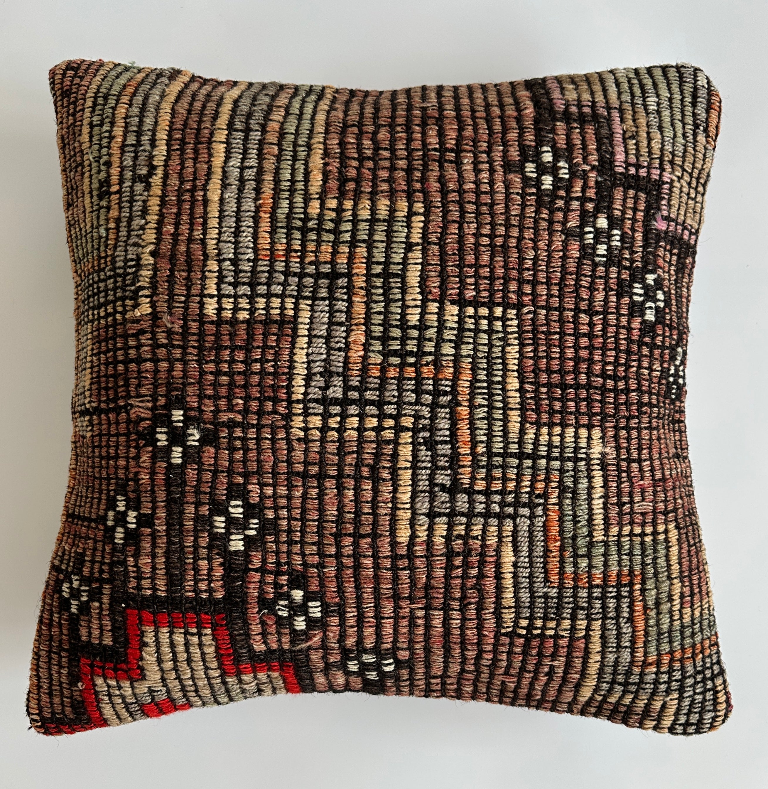 Handmade Multicolour Turkish Cushion Cover 20''x20'' / 50x50 CM