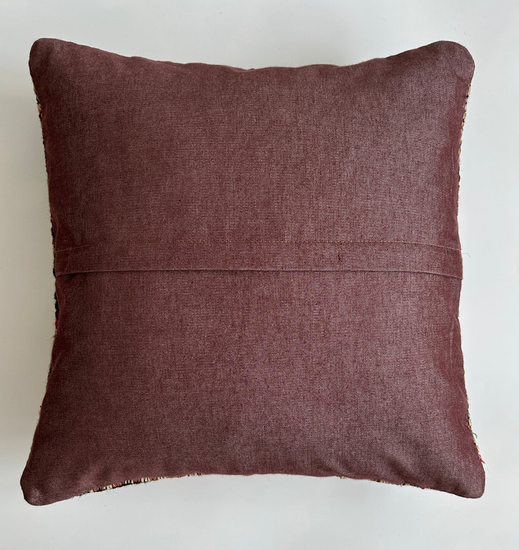 Handmade Multicolour Turkish Cushion Cover 20''x20'' / 50x50 CM