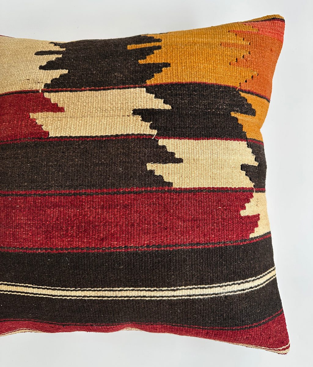 Handmade Multicolour Turkish Cushion Cover 20''x20'' / 50x50 CM