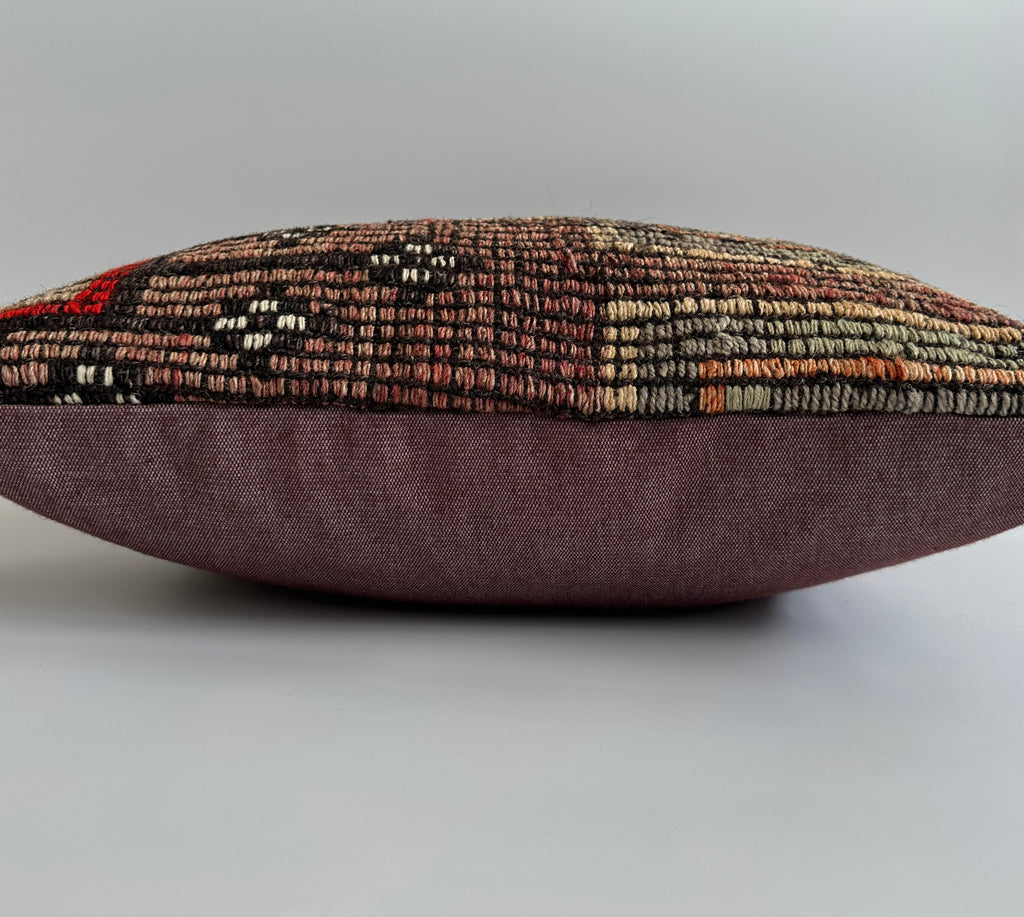 Handmade Multicolour Turkish Cushion Cover 20''x20'' / 50x50 CM