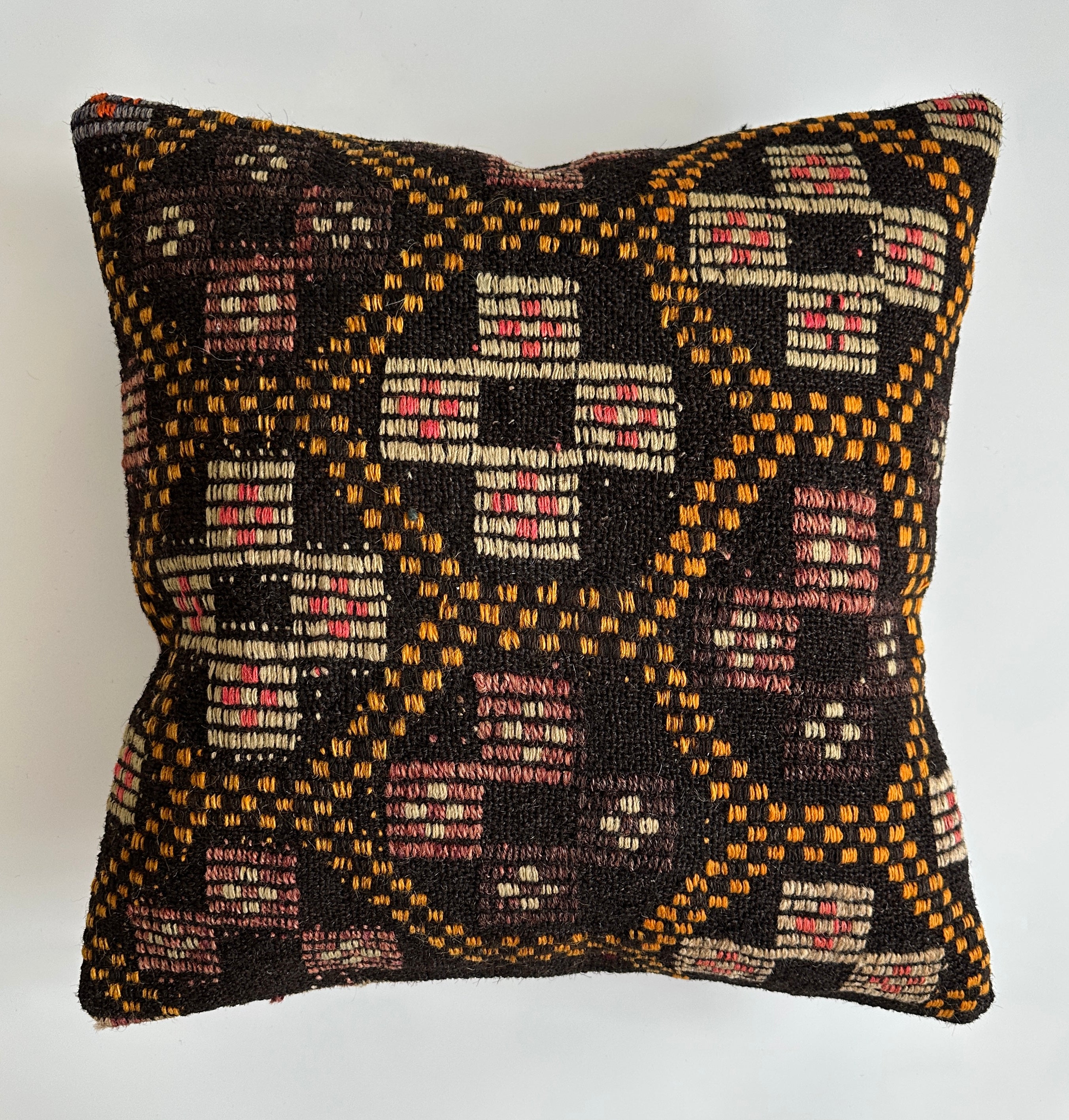 Handmade Multicolour Turkish Cushion Cover 20''x20'' / 50x50 CM