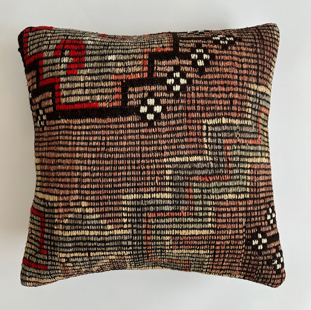 Handmade Multicolour Turkish Cushion Cover 20''x20'' / 50x50 CM