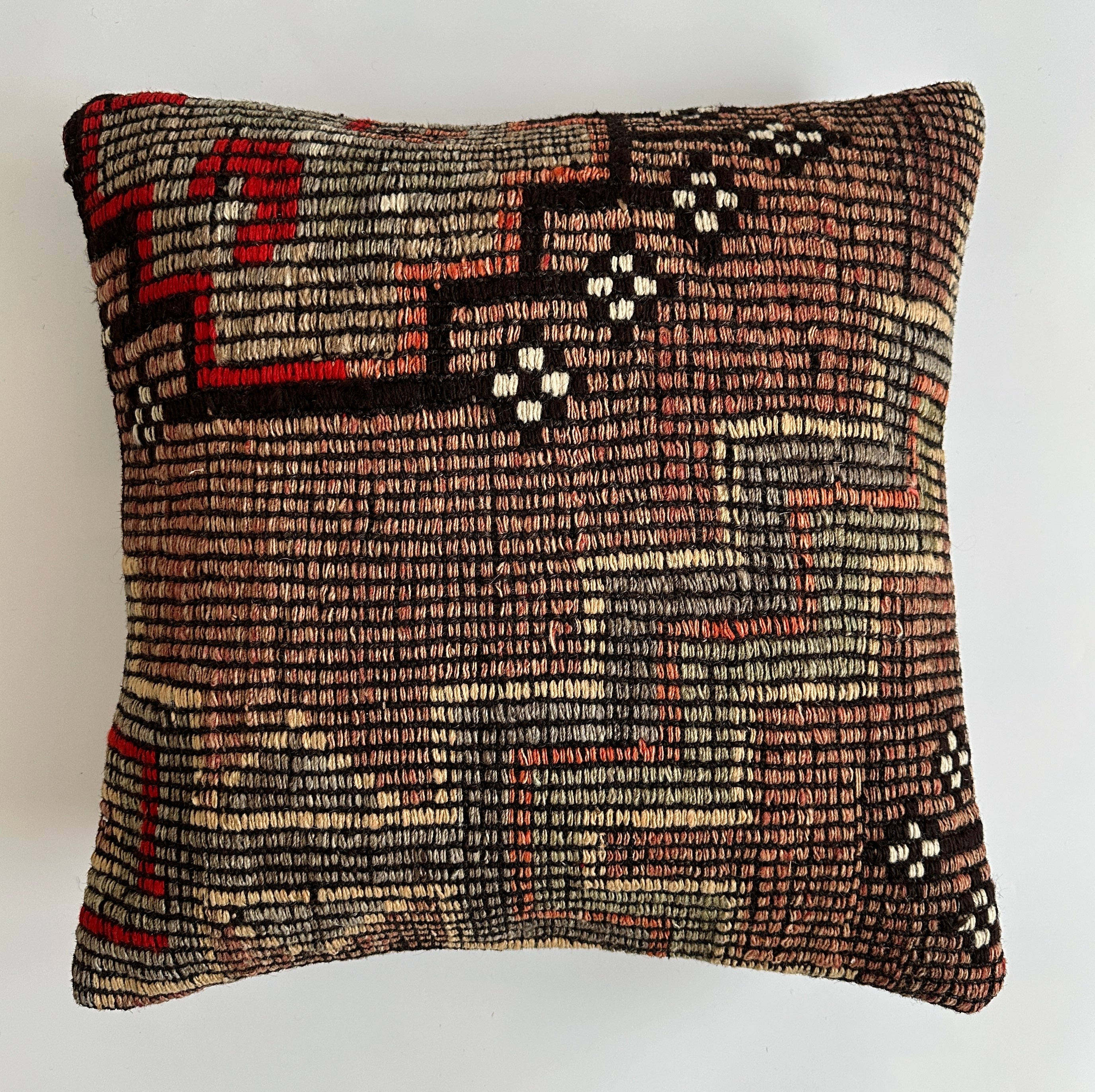Handmade Multicolour Turkish Cushion Cover 20''x20'' / 50x50 CM