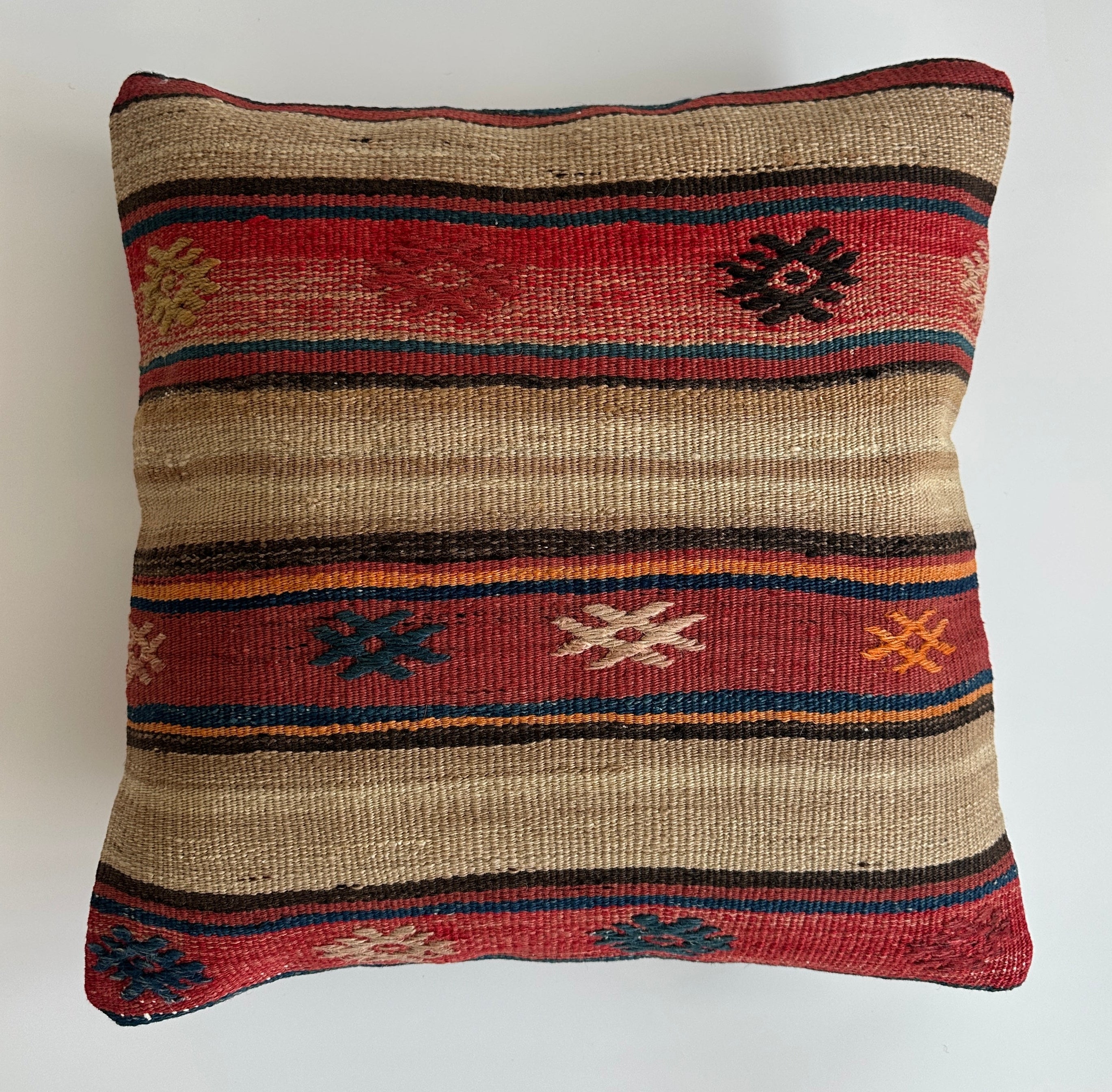 Turkish Cushion Cover 16''x16'' / 41x40 CM