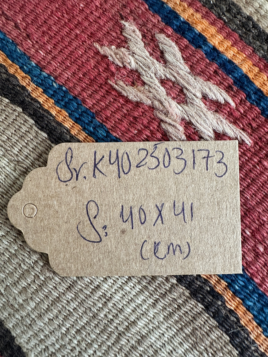 Turkish Cushion Cover 16''x16'' / 41x40 CM