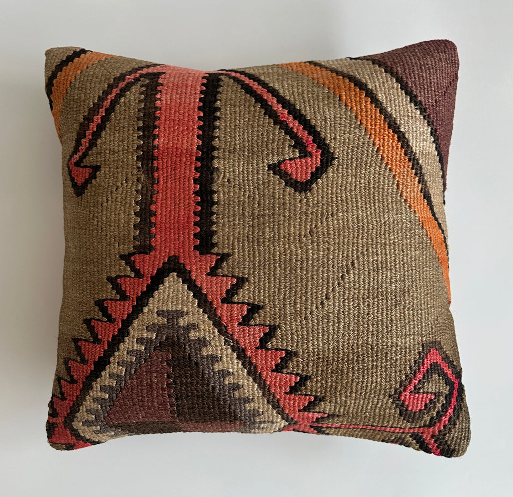 Turkish Cushion Cover 16''x16'' / 41x41 CM