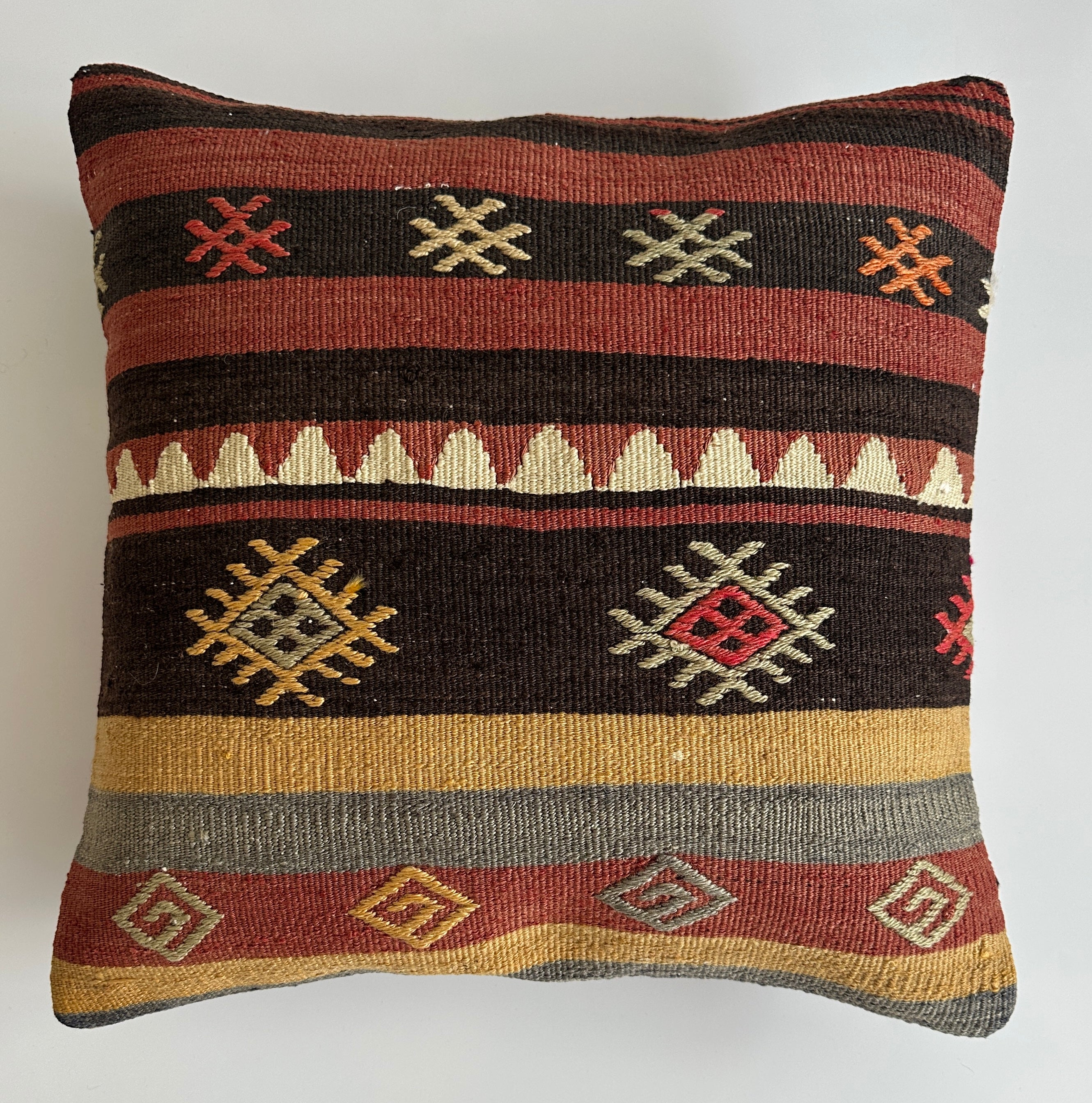 Turkish Cushion Cover 16''x16'' / 42x41 CM