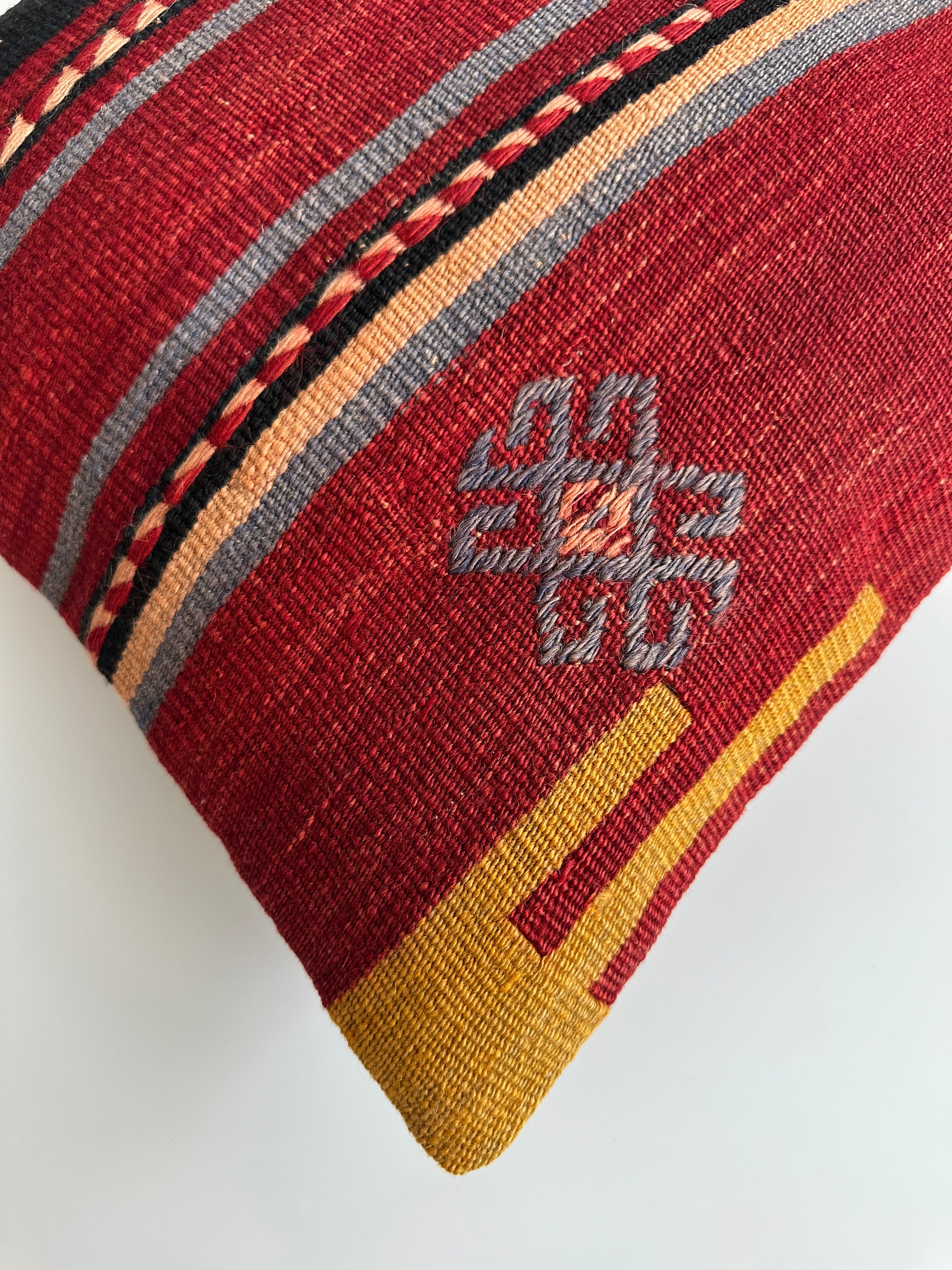 Turkish Cushion Cover 16''x16'' / 41x40 CM