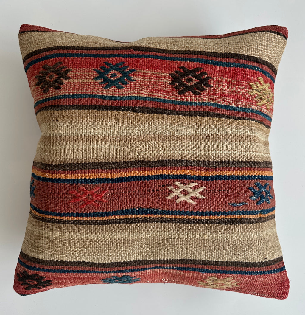 Turkish Cushion Cover 16''x16'' / 41x40 CM