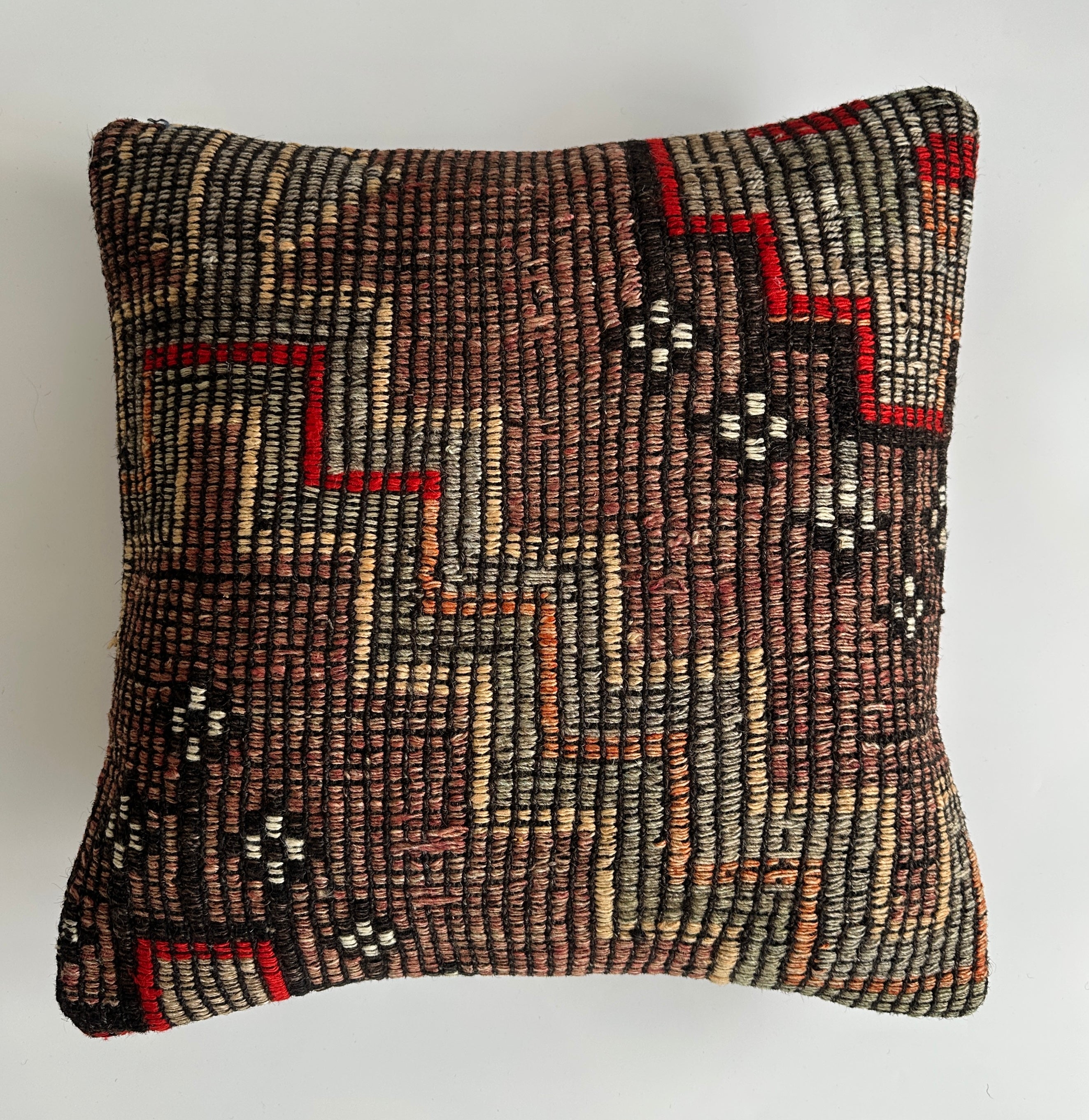 Handmade Multicolour Turkish Cushion Cover 20''x20'' / 50x50 CM