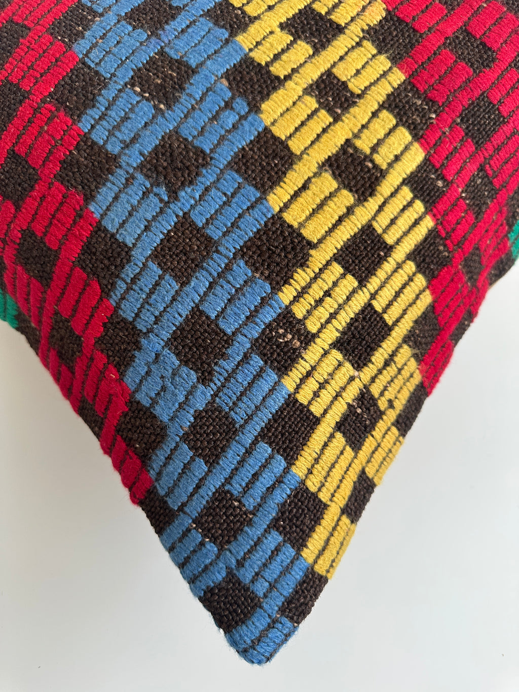 Handmade Multicolour Turkish Cushion Cover 20''x20'' / 50x50 CM