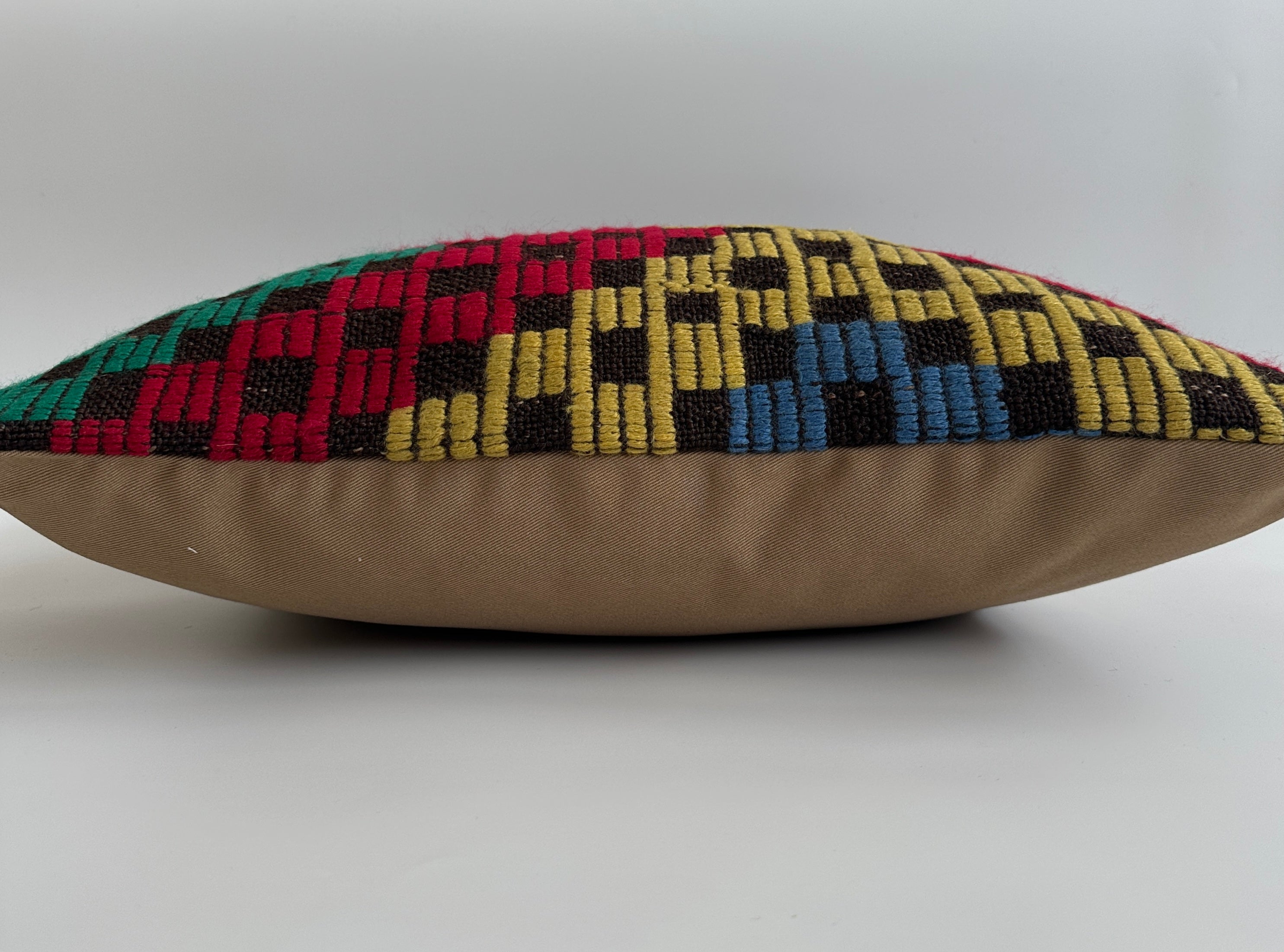 Handmade Multicolour Turkish Cushion Cover 20''x20'' / 50x50 CM