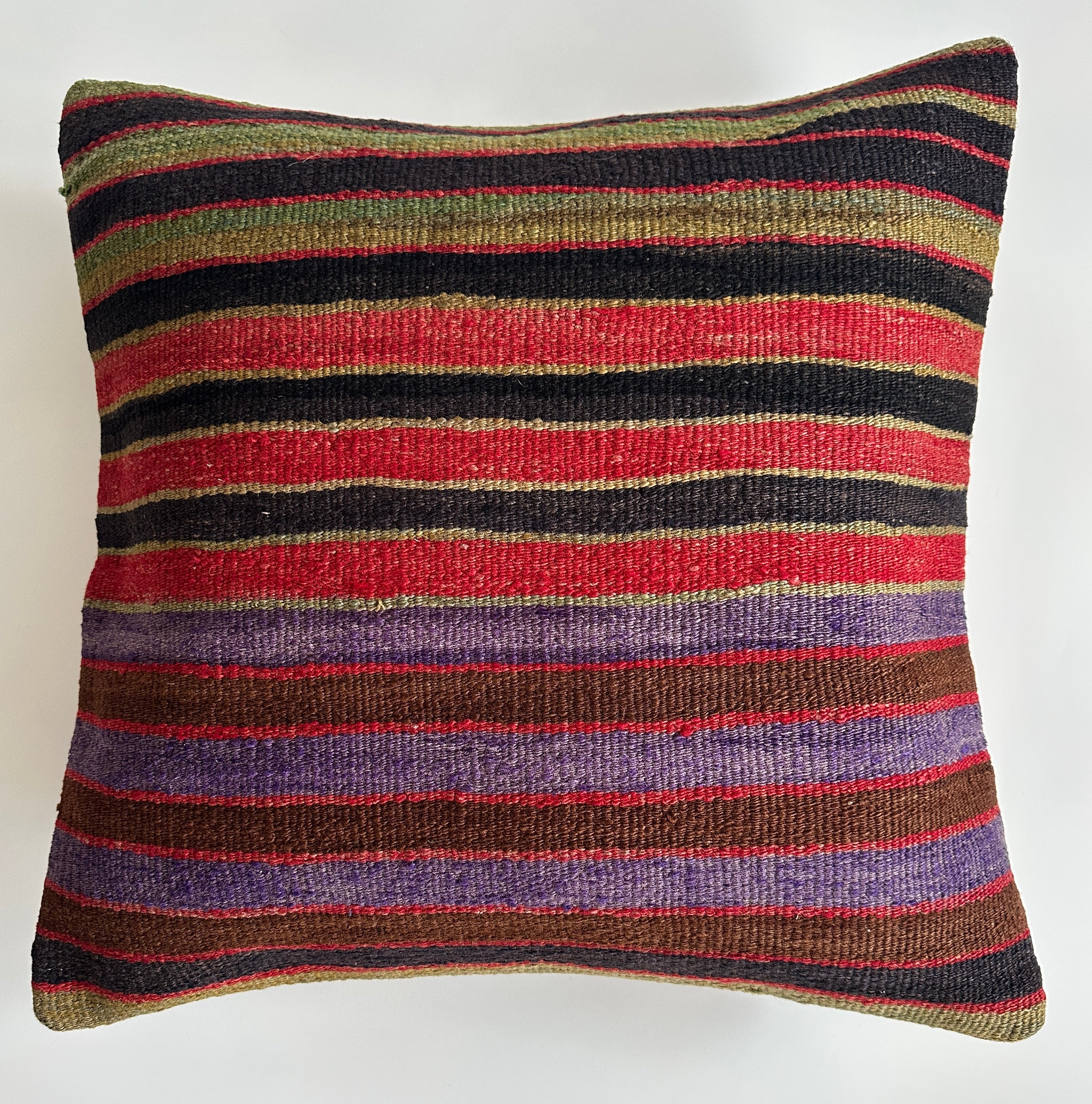 Handmade Multicolour Turkish Cushion Cover 20''x20'' / 50x50 CM