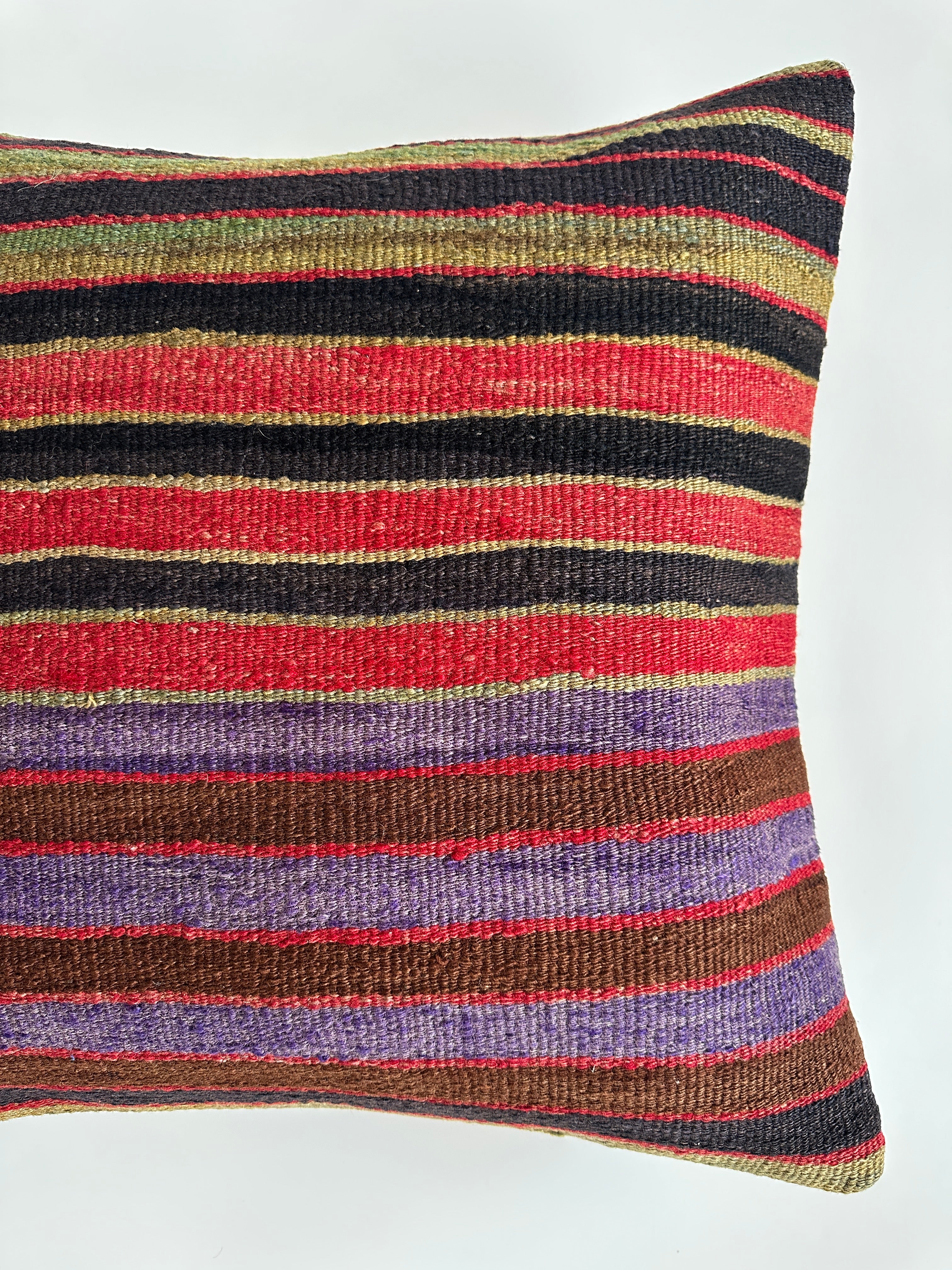 Handmade Multicolour Turkish Cushion Cover 20''x20'' / 50x50 CM