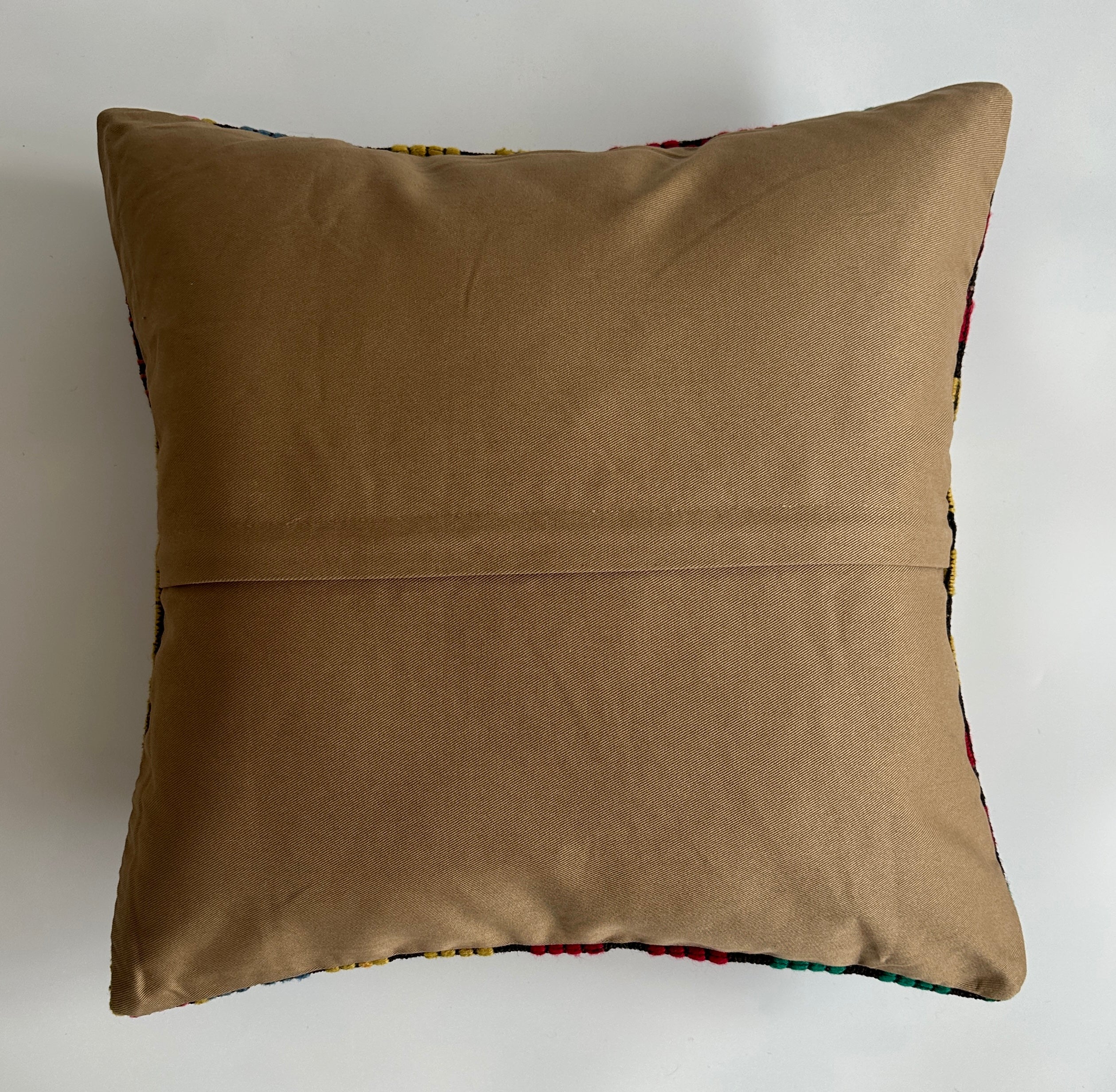 Handmade Multicolour Turkish Cushion Cover 20''x20'' / 50x50 CM