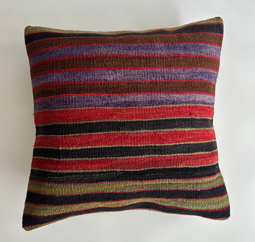 Handmade Multicolour Turkish Cushion Cover 20''x20'' / 50x50 CM