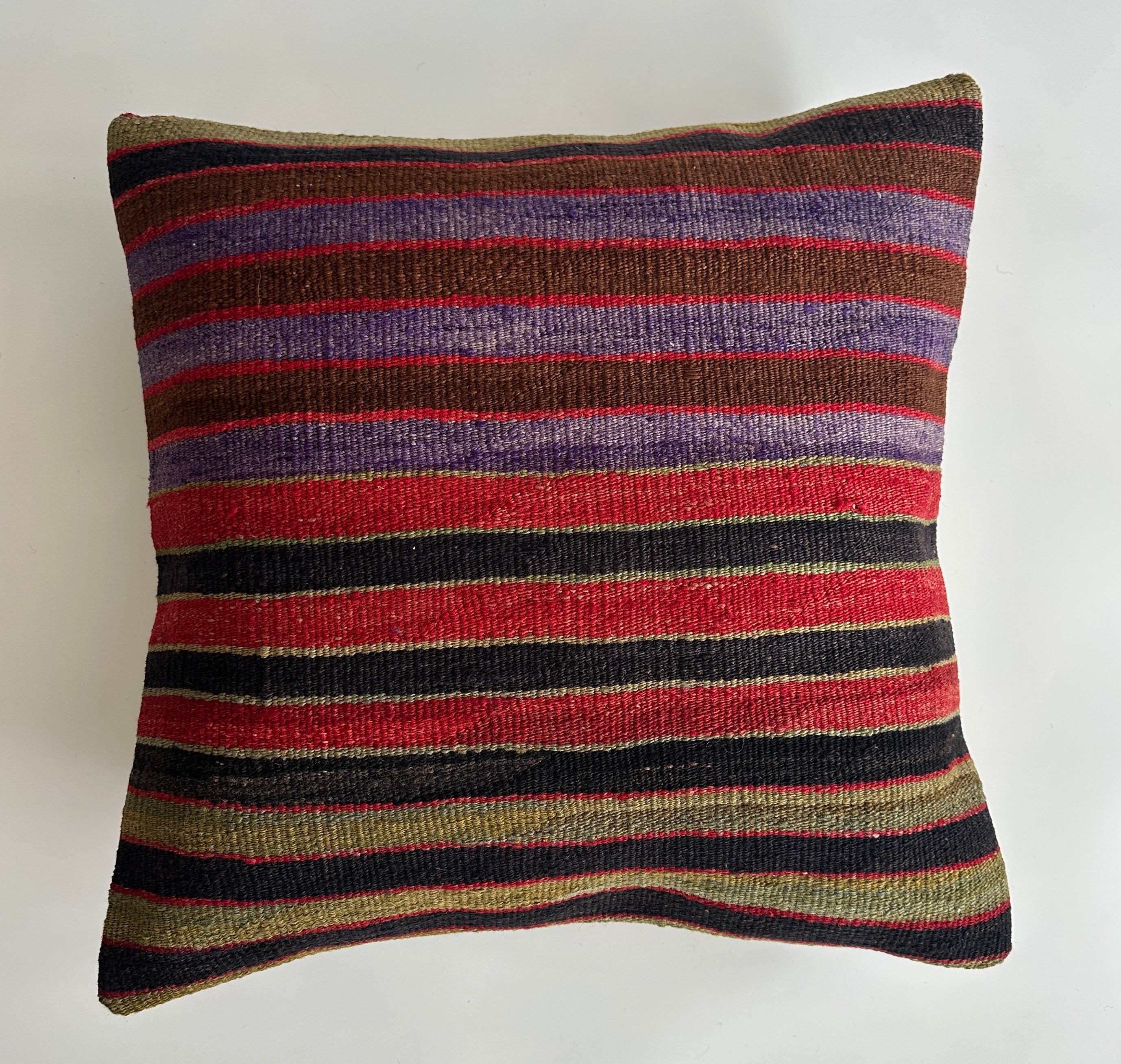 Handmade Multicolour Turkish Cushion Cover 20''x20'' / 50x50 CM