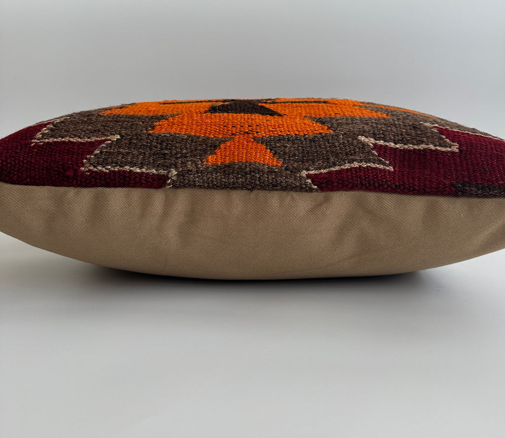 Handmade Multicolour Turkish Cushion Cover 20''x20'' / 50x50 CM