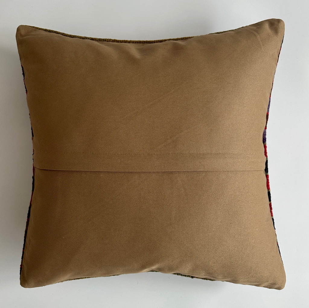 Handmade Multicolour Turkish Cushion Cover 20''x20'' / 50x50 CM