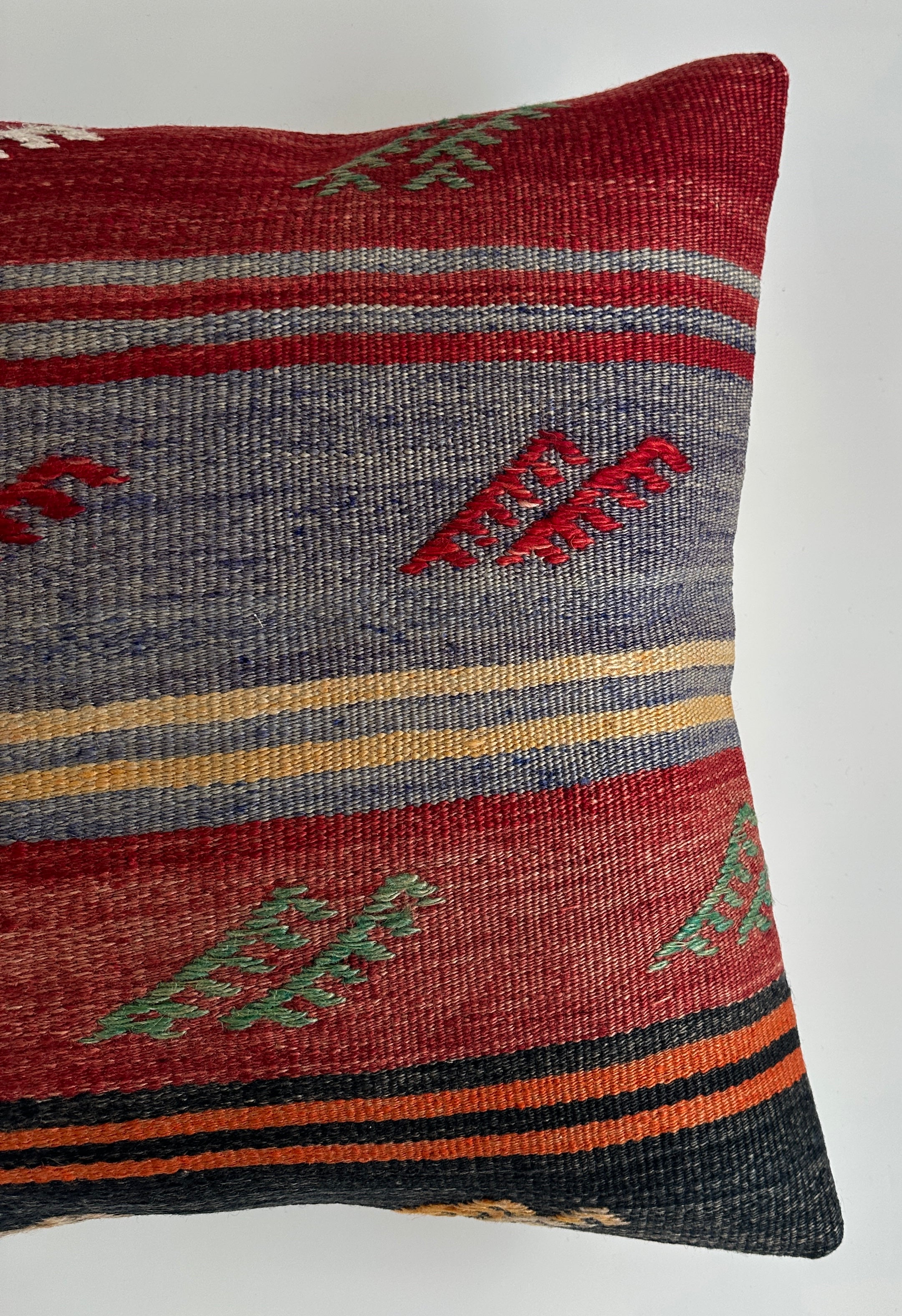 Handmade Multicolour Turkish Cushion Cover 20''x20'' / 50x50 CM