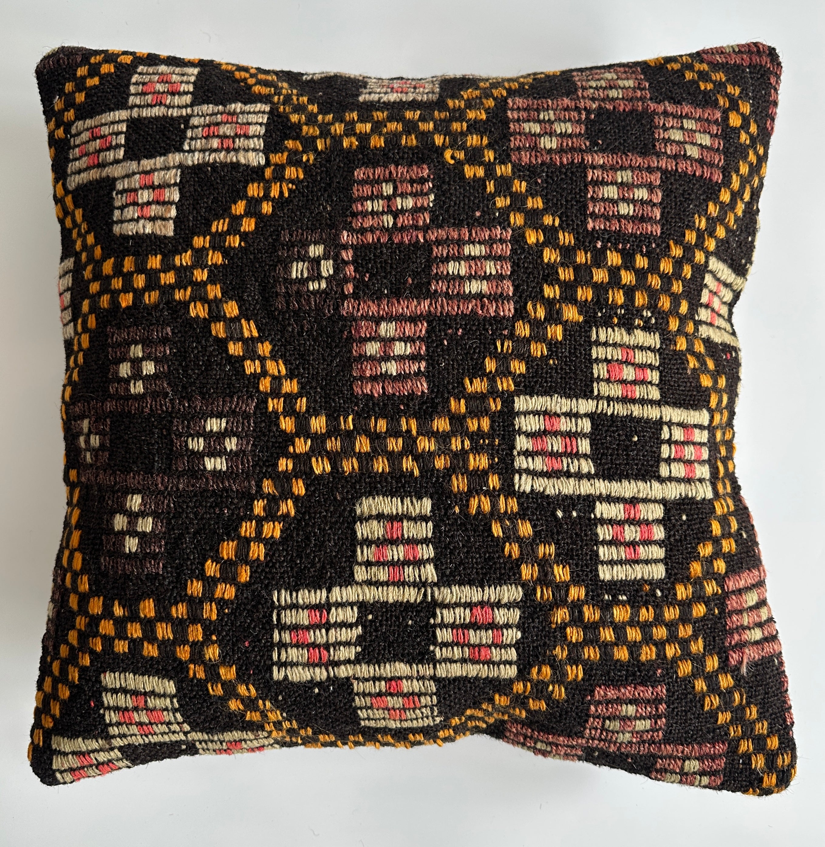 Handmade Multicolour Turkish Cushion Cover 20''x20'' / 50x50 CM