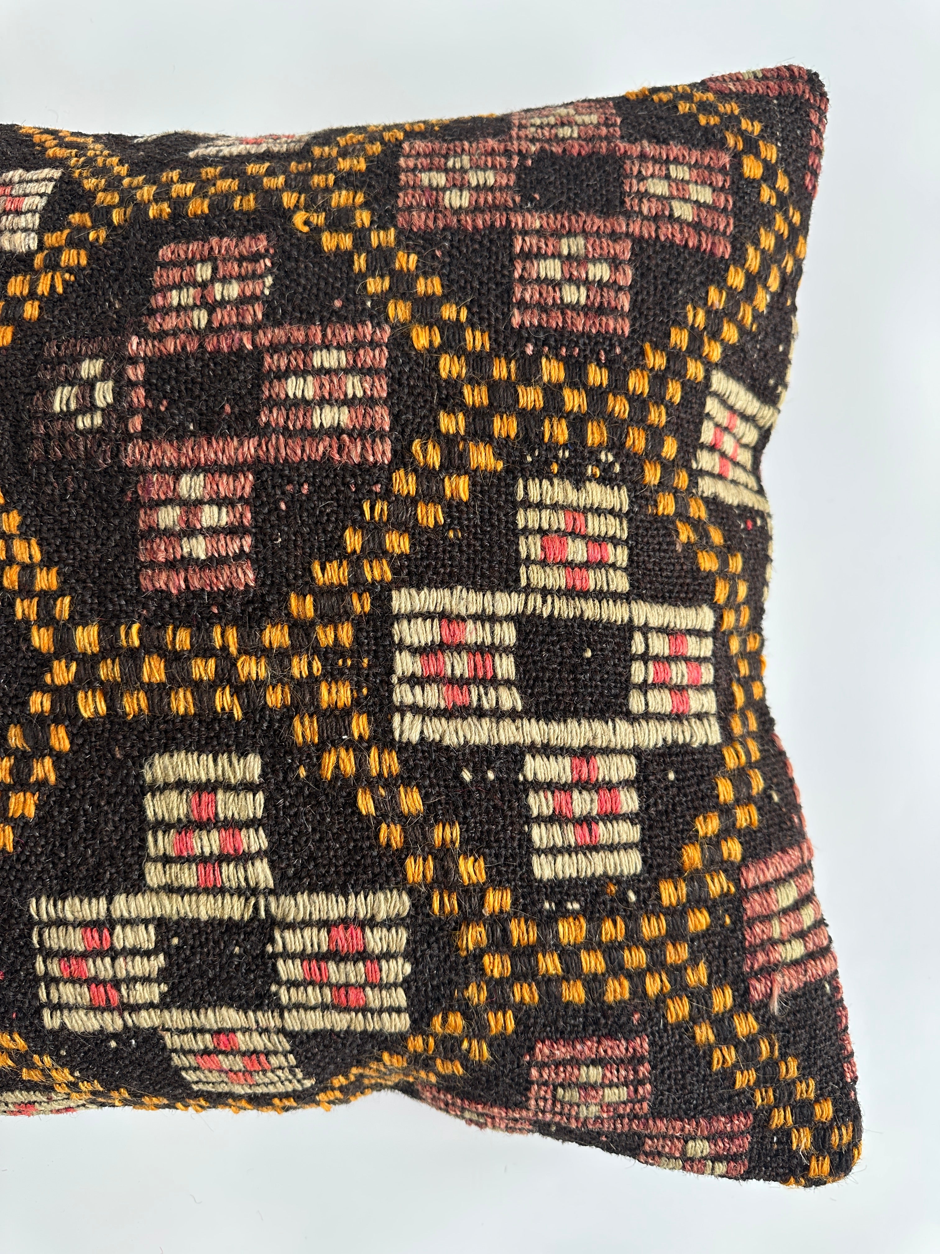 Handmade Multicolour Turkish Cushion Cover 20''x20'' / 50x50 CM