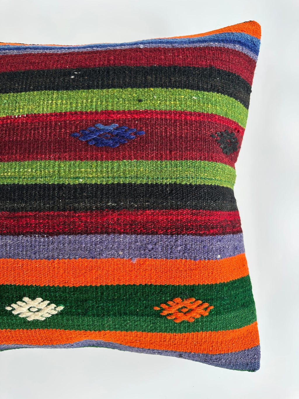 Handmade Multicolour Turkish Cushion Cover 20''x20'' / 50x50 CM