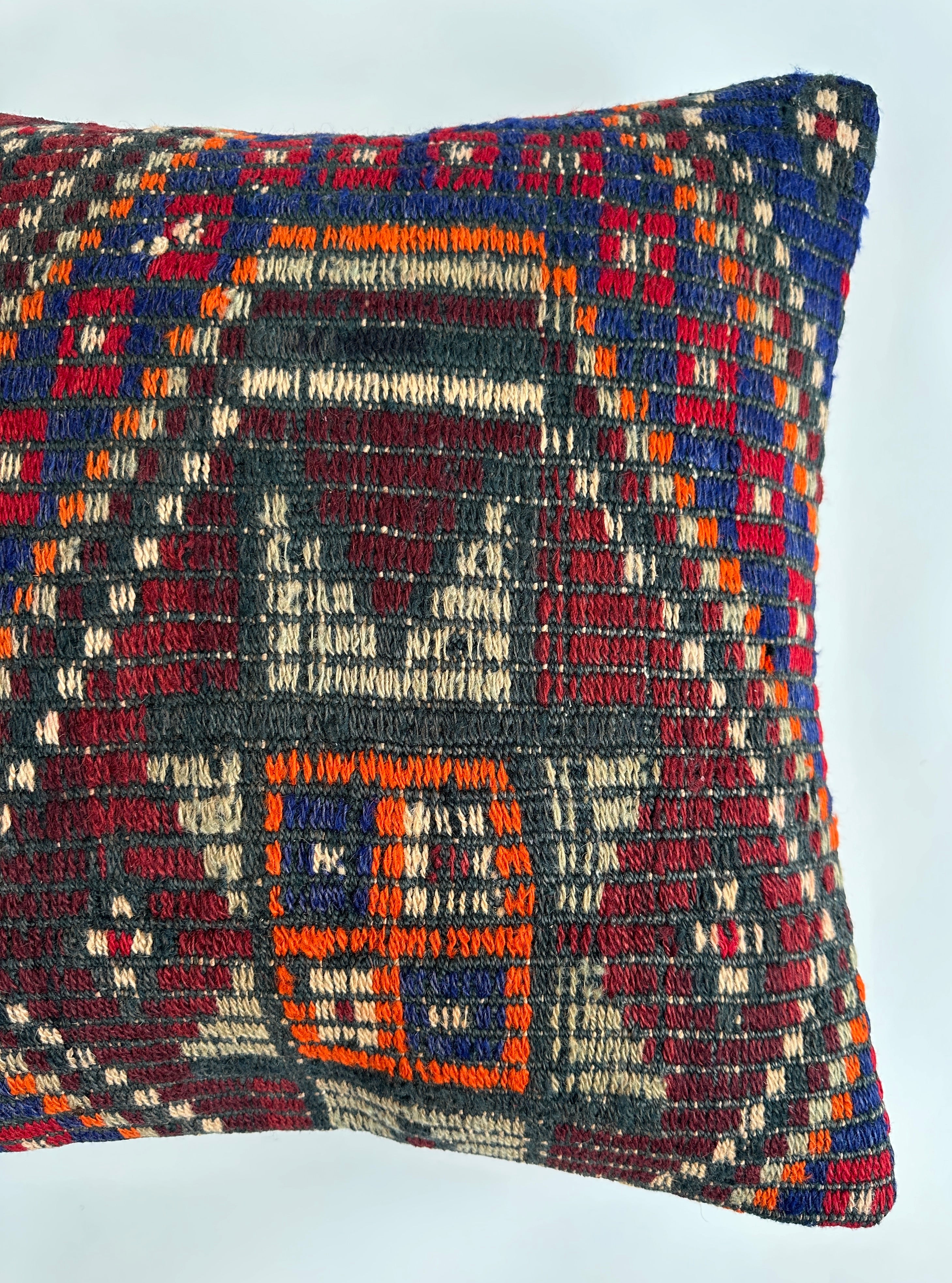 Handmade Multicolour Turkish Cushion Cover 20''x20'' / 50x50 CM