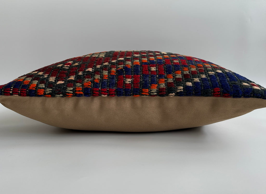 Handmade Multicolour Turkish Cushion Cover 20''x20'' / 50x50 CM