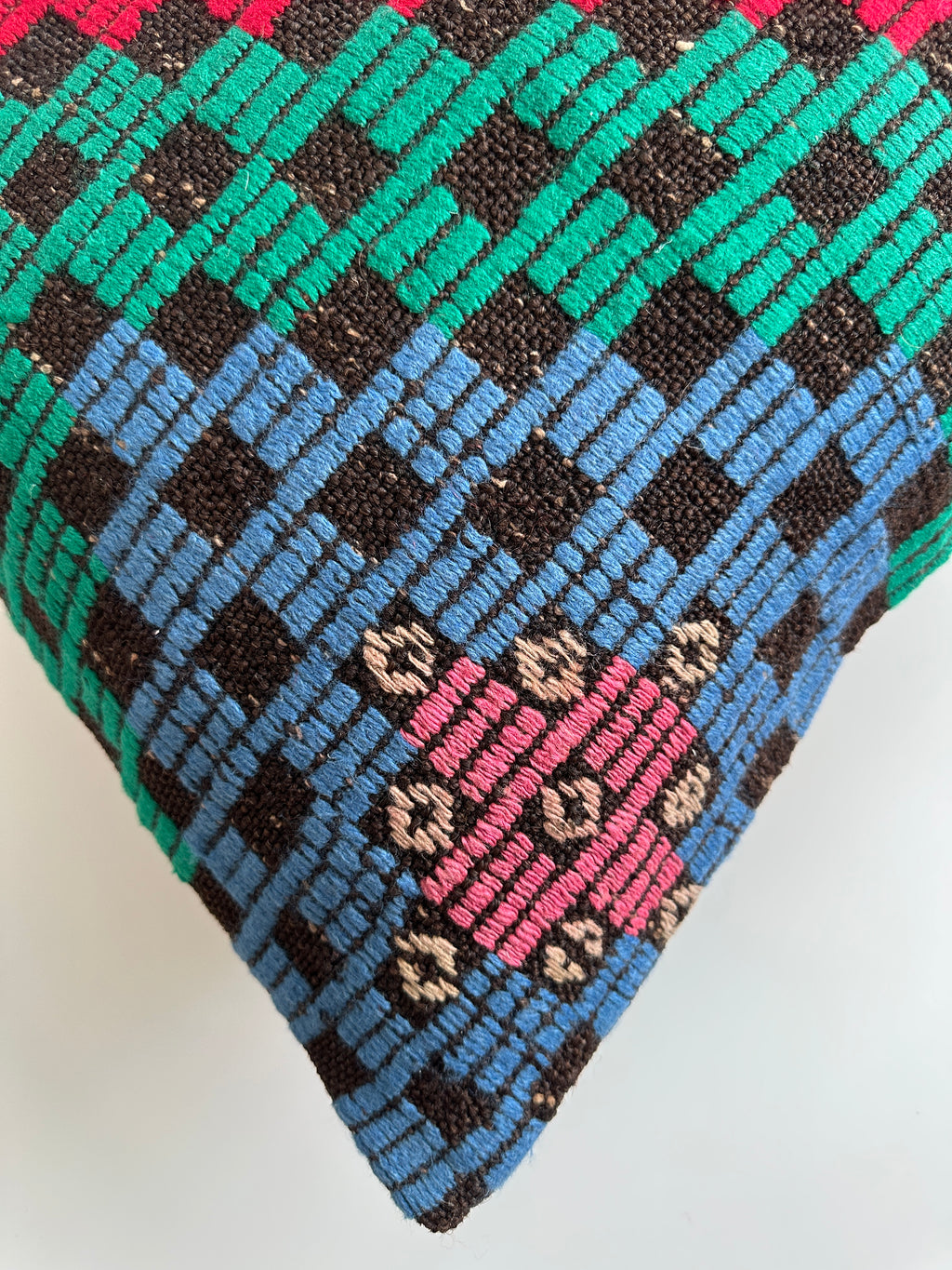 Handmade Multicolour Turkish Cushion Cover 20''x20'' / 50x50 CM