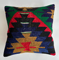 Handmade Multicolour Turkish Cushion Cover 20''x20'' / 50x50 CM