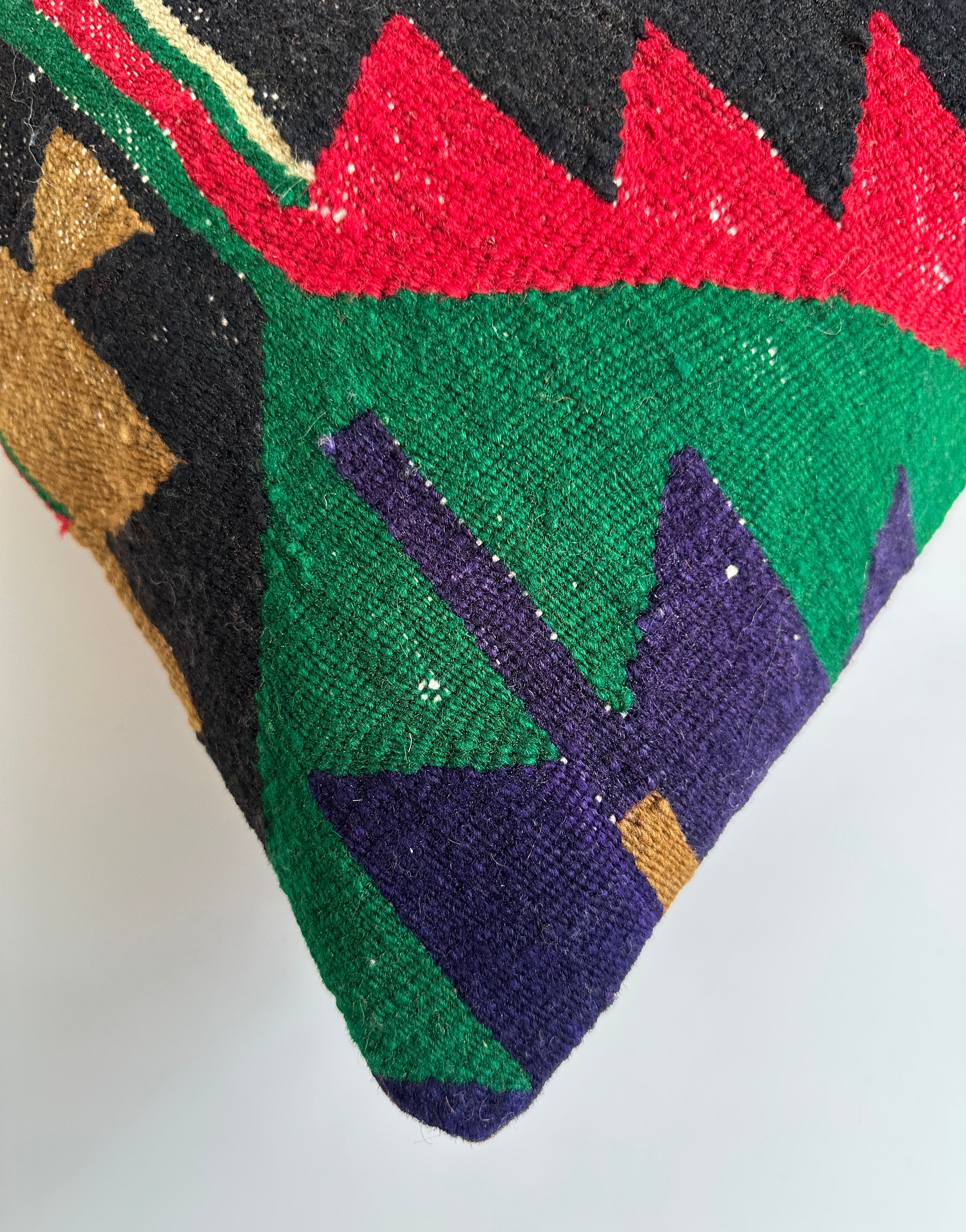 Handmade Multicolour Turkish Cushion Cover 20''x20'' / 50x50 CM