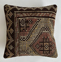 Handmade Multicolour Turkish Cushion Cover 20''x20'' / 50x50 CM