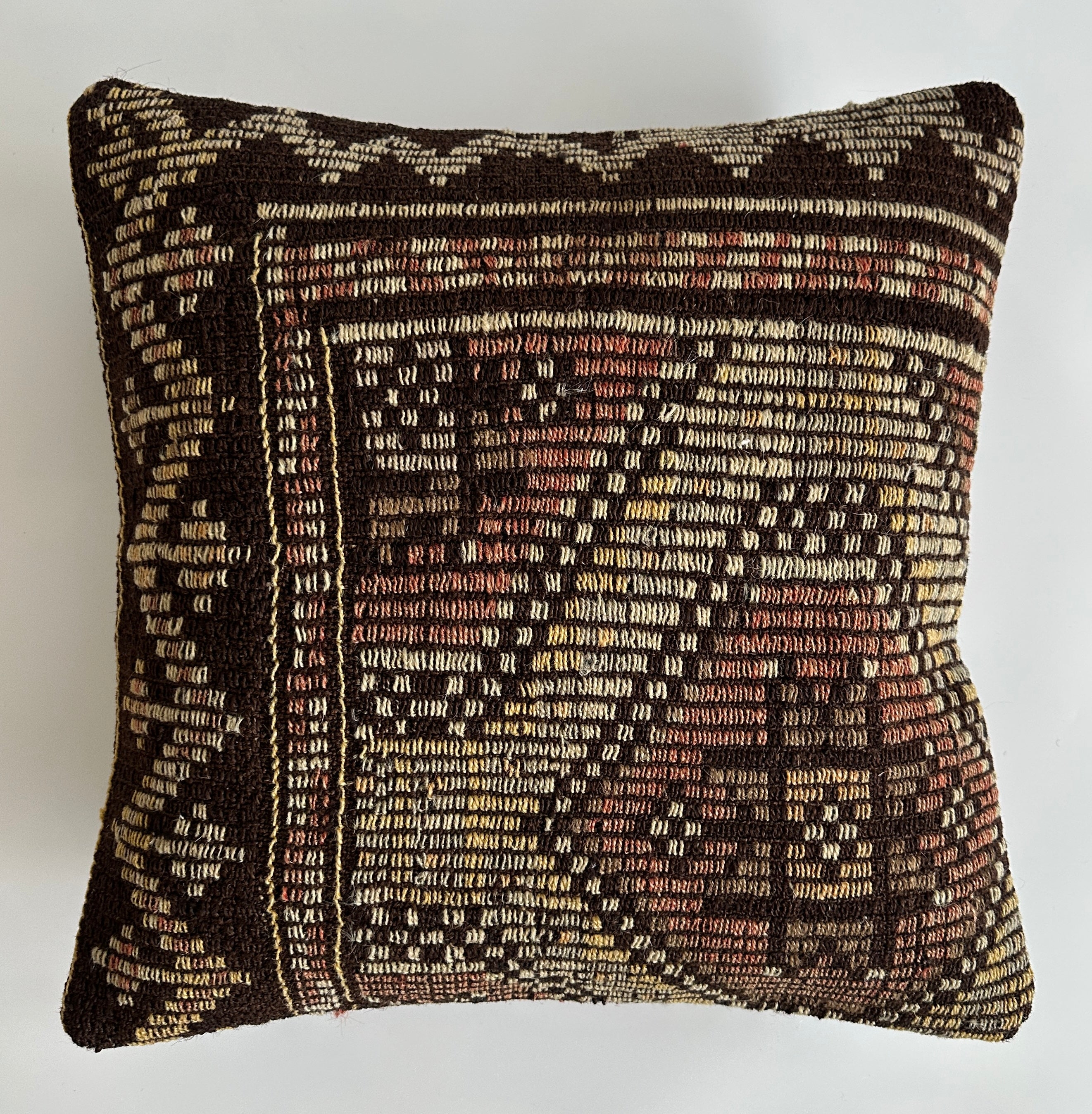 Handmade Multicolour Turkish Cushion Cover 20''x20'' / 50x50 CM