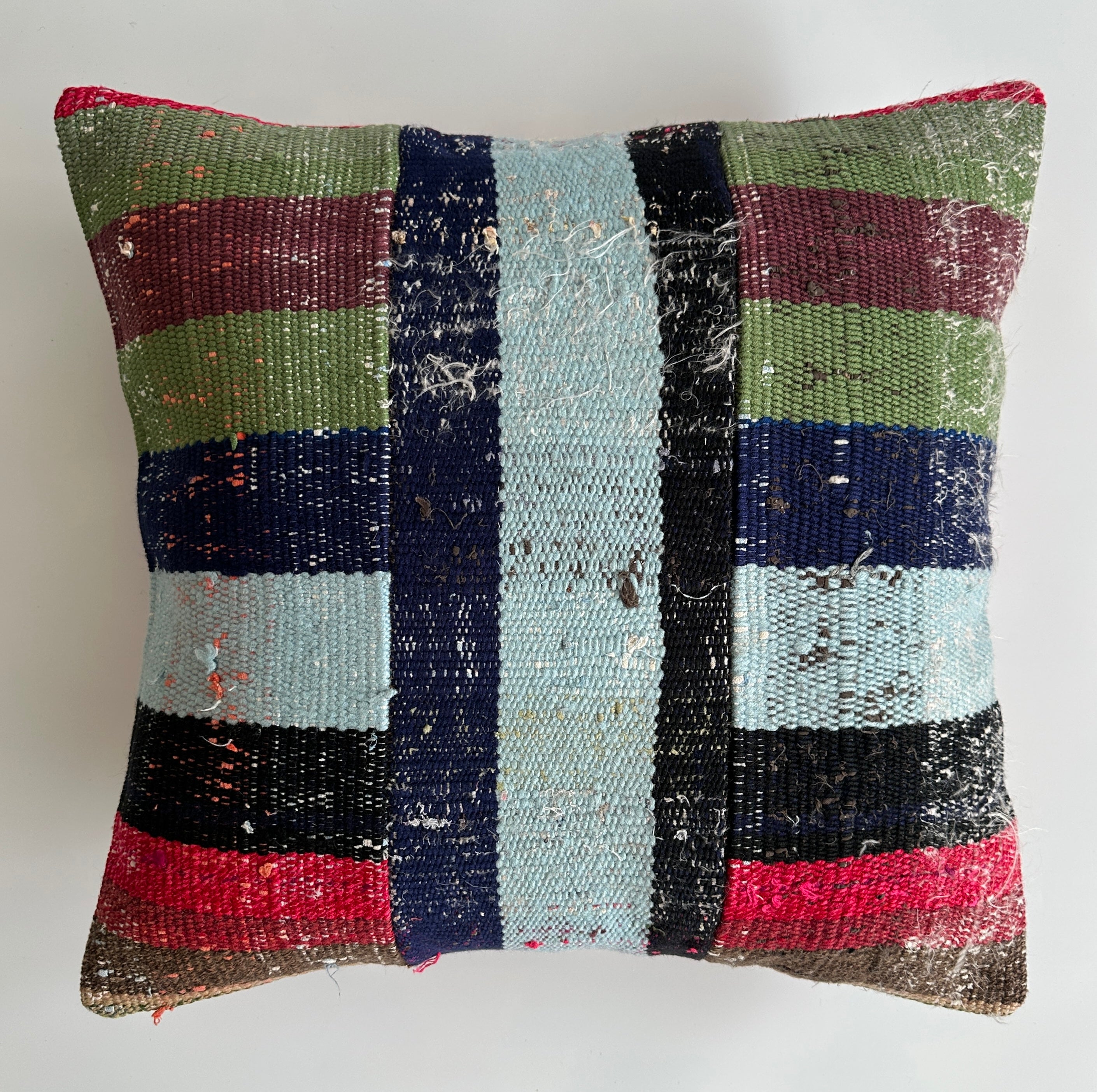 Handmade Multicolour Turkish Cushion Cover 20''x20'' / 50x50 CM