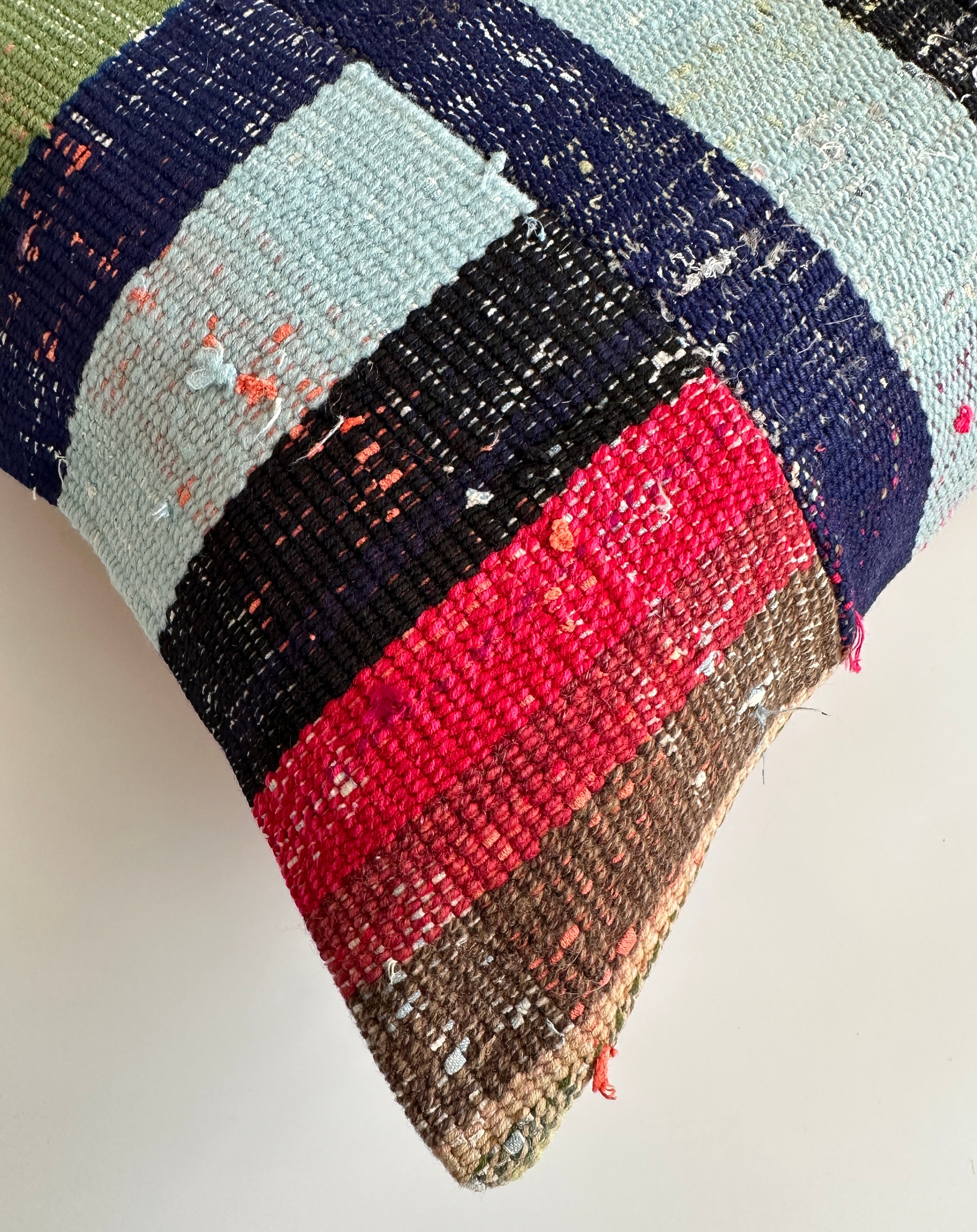 Handmade Multicolour Turkish Cushion Cover 20''x20'' / 50x50 CM