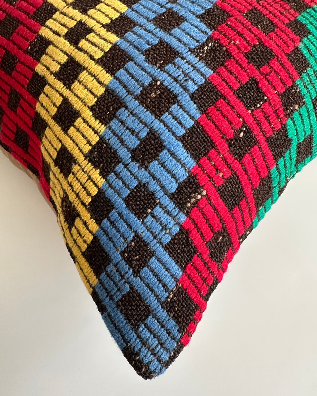 Handmade Multicolour Turkish Cushion Cover 20''x20'' / 50x50 CM