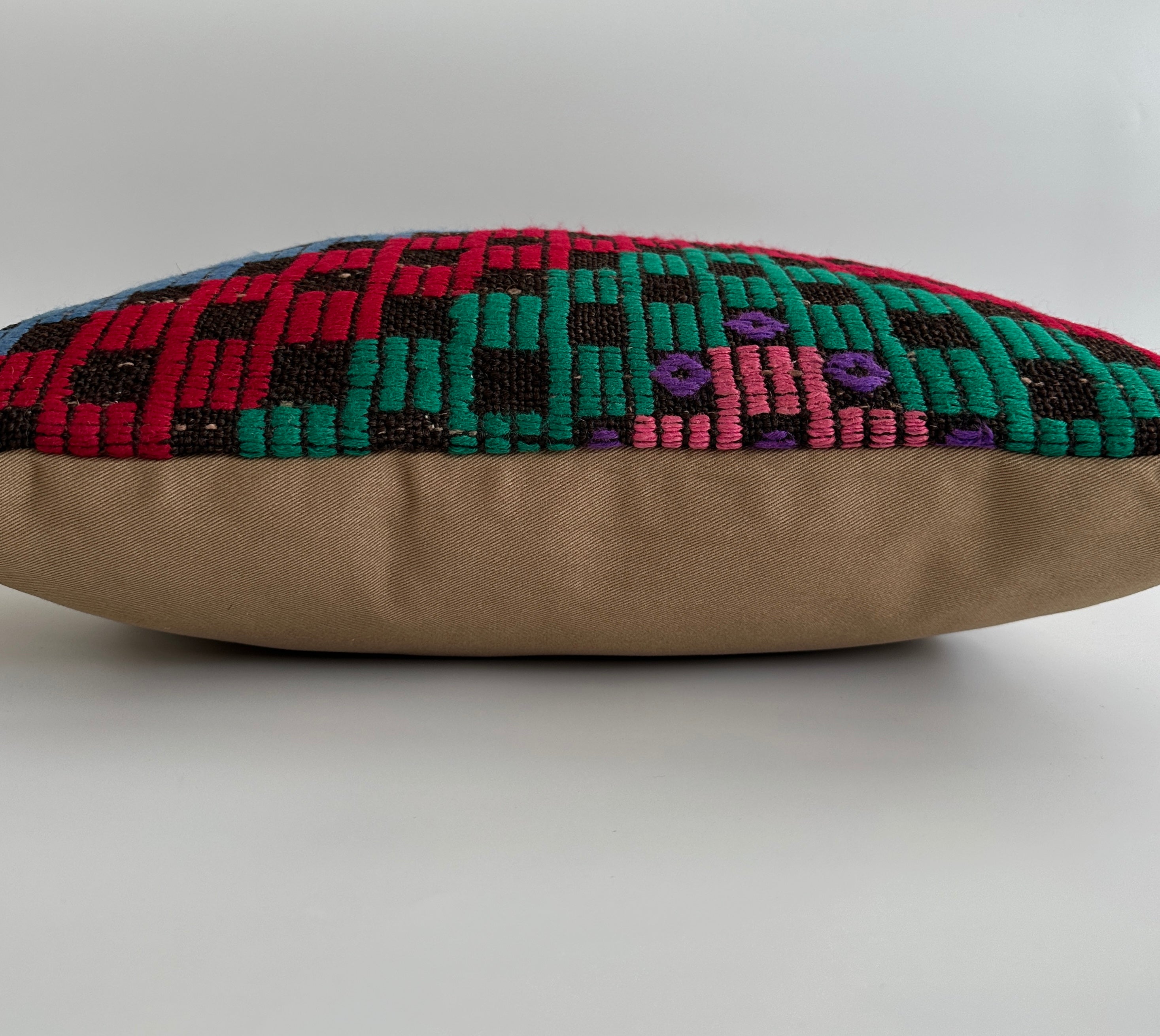 Handmade Multicolour Turkish Cushion Cover 20''x20'' / 50x50 CM